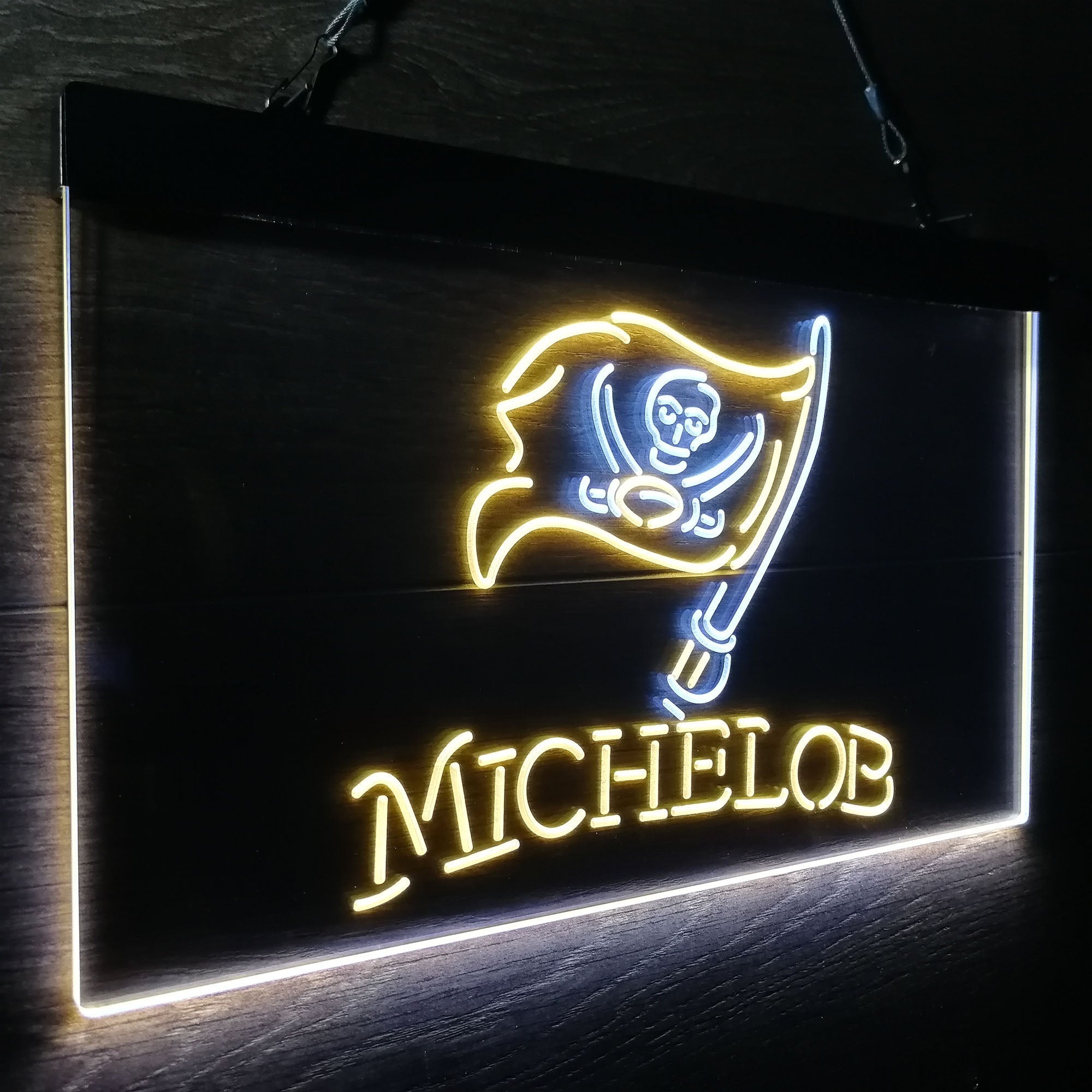 Michelob Bar Tampa Bay Buccaneers Est. 1976 Neon-Like Led Light Sign