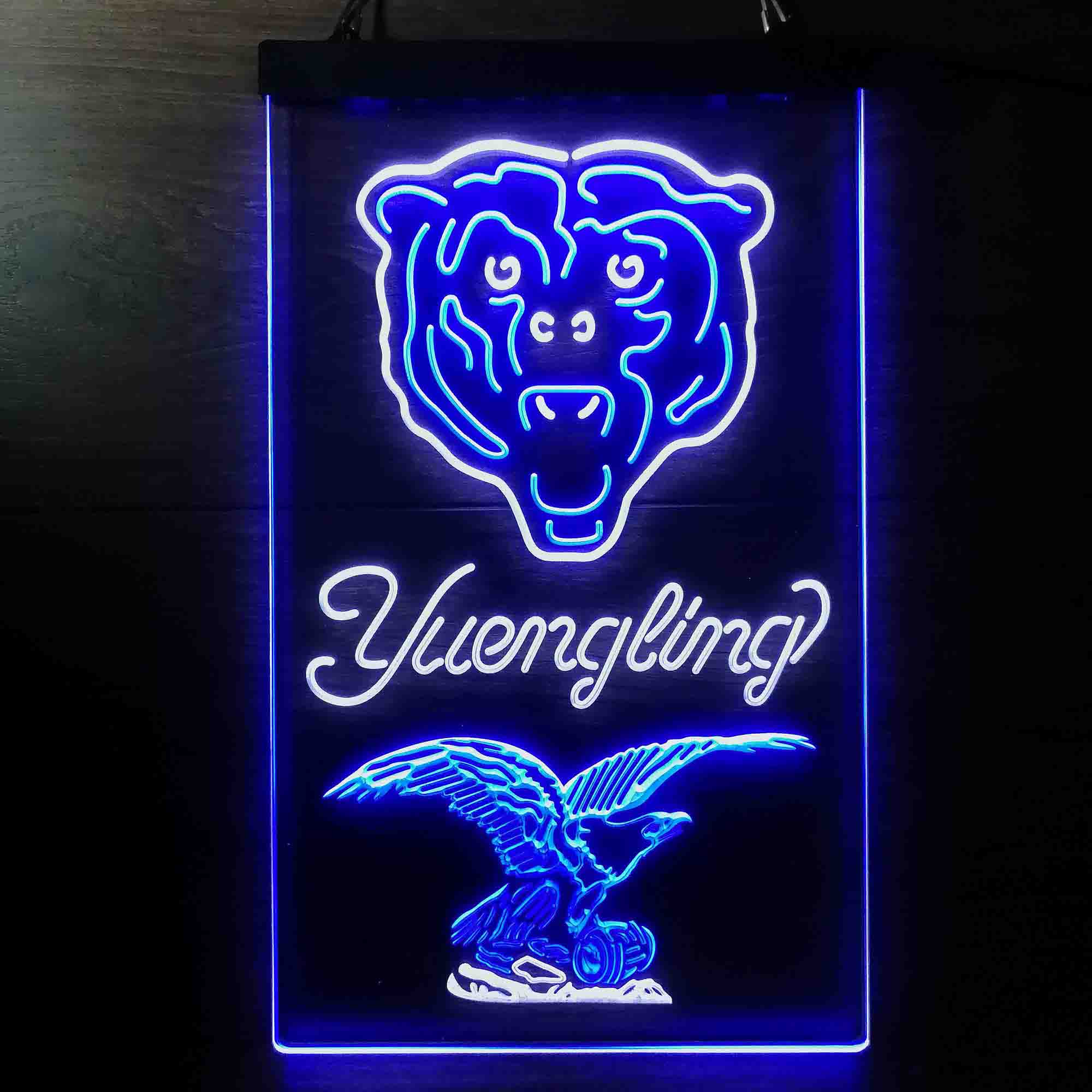 Yuengling Bar Chicago Bears Est. 1920 Neon-Like LED Light Sign