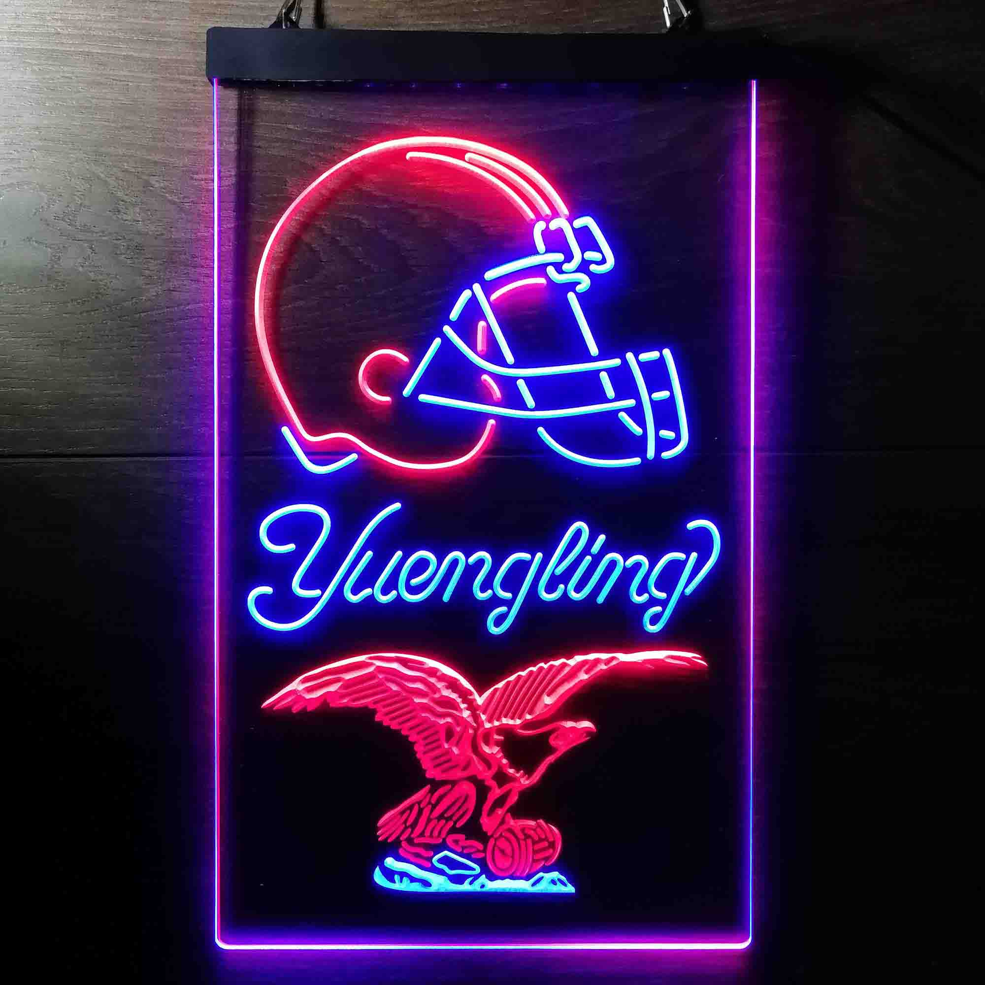 Yuengling Bar Cleveland Browns Est. 1946 Neon-Like Led Light Sign