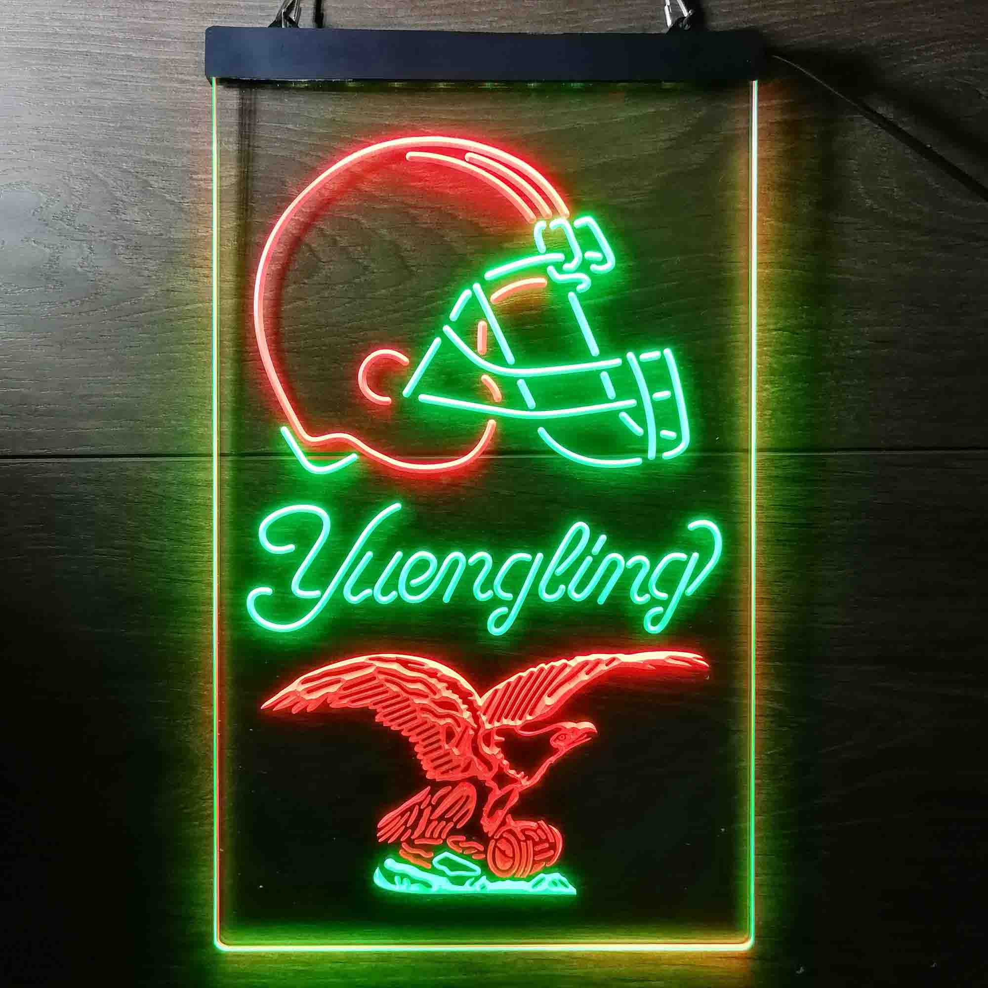 Yuengling Bar Cleveland Browns Est. 1946 Neon-Like Led Light Sign