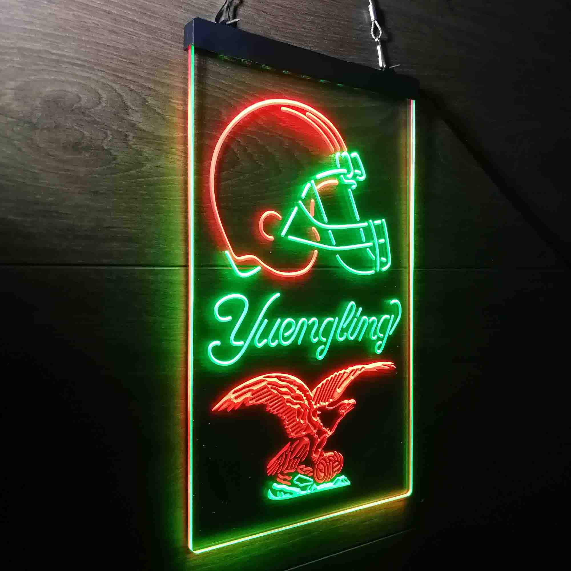 Yuengling Bar Cleveland Browns Est. 1946 Neon-Like Led Light Sign