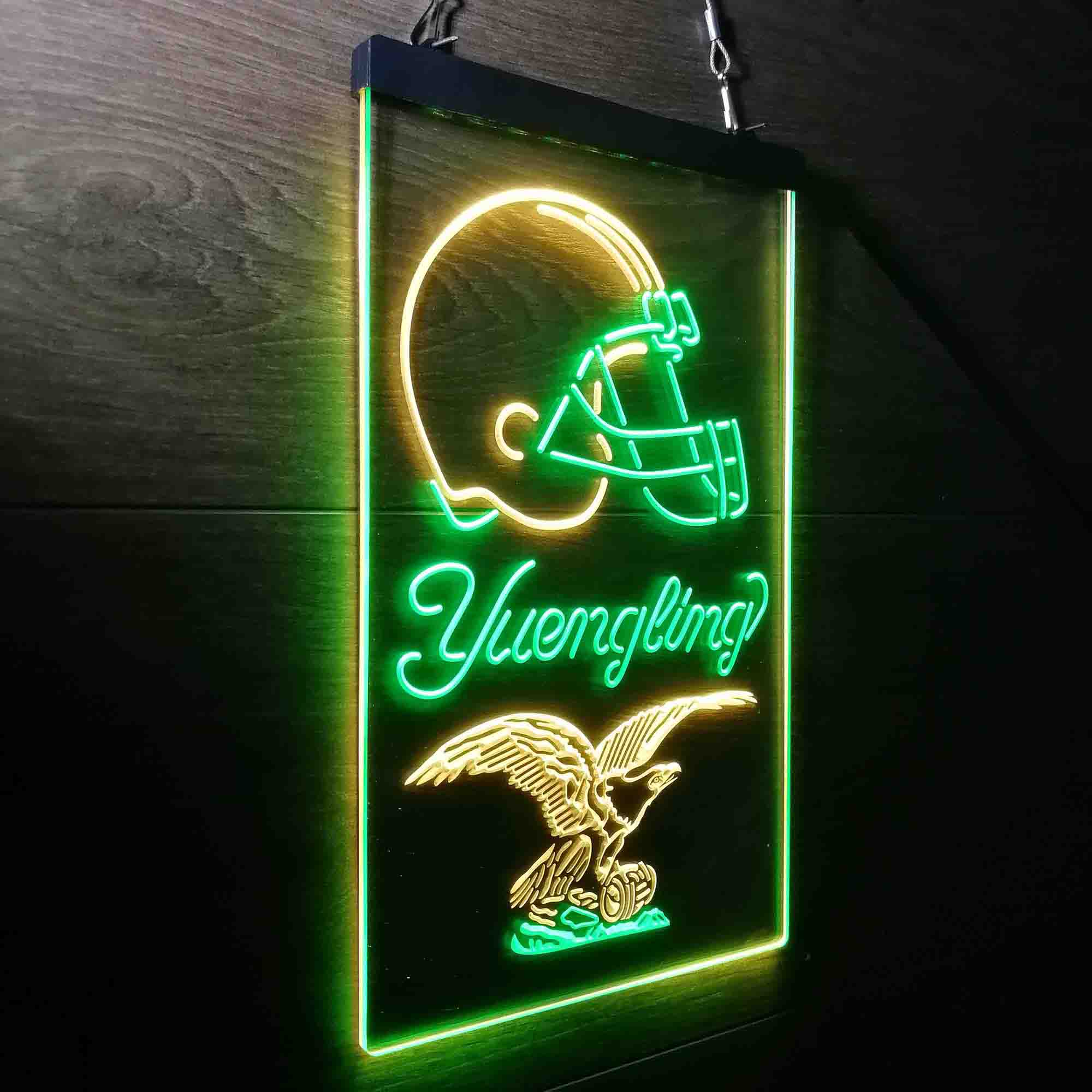 Yuengling Bar Cleveland Browns Est. 1946 Neon-Like Led Light Sign