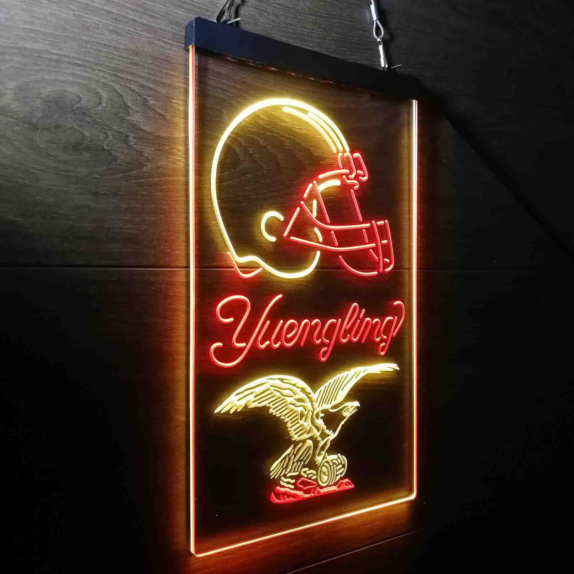 Yuengling Bar Cleveland Browns Est. 1946 Neon-Like Led Light Sign