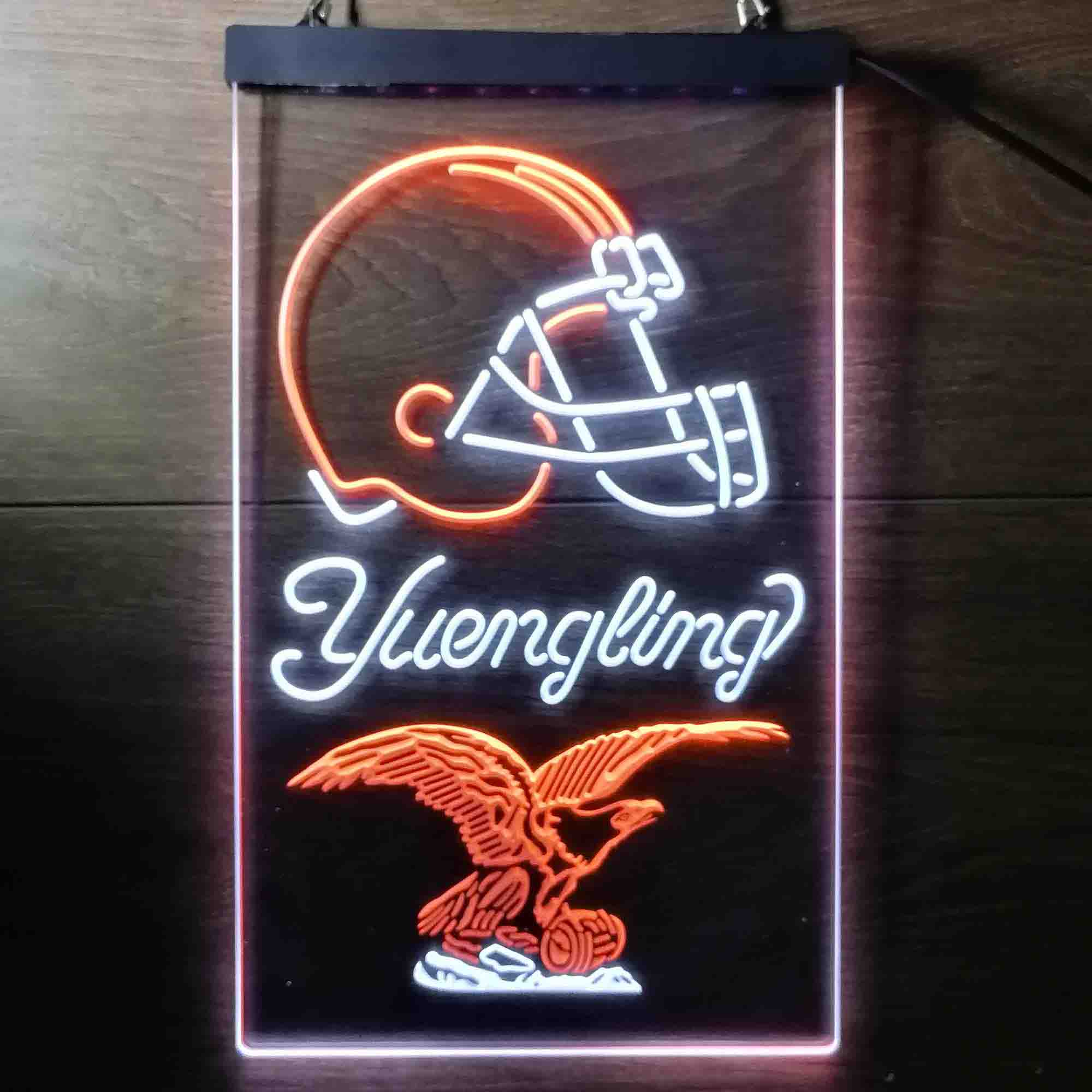 Yuengling Bar Cleveland Browns Est. 1946 Neon-Like Led Light Sign