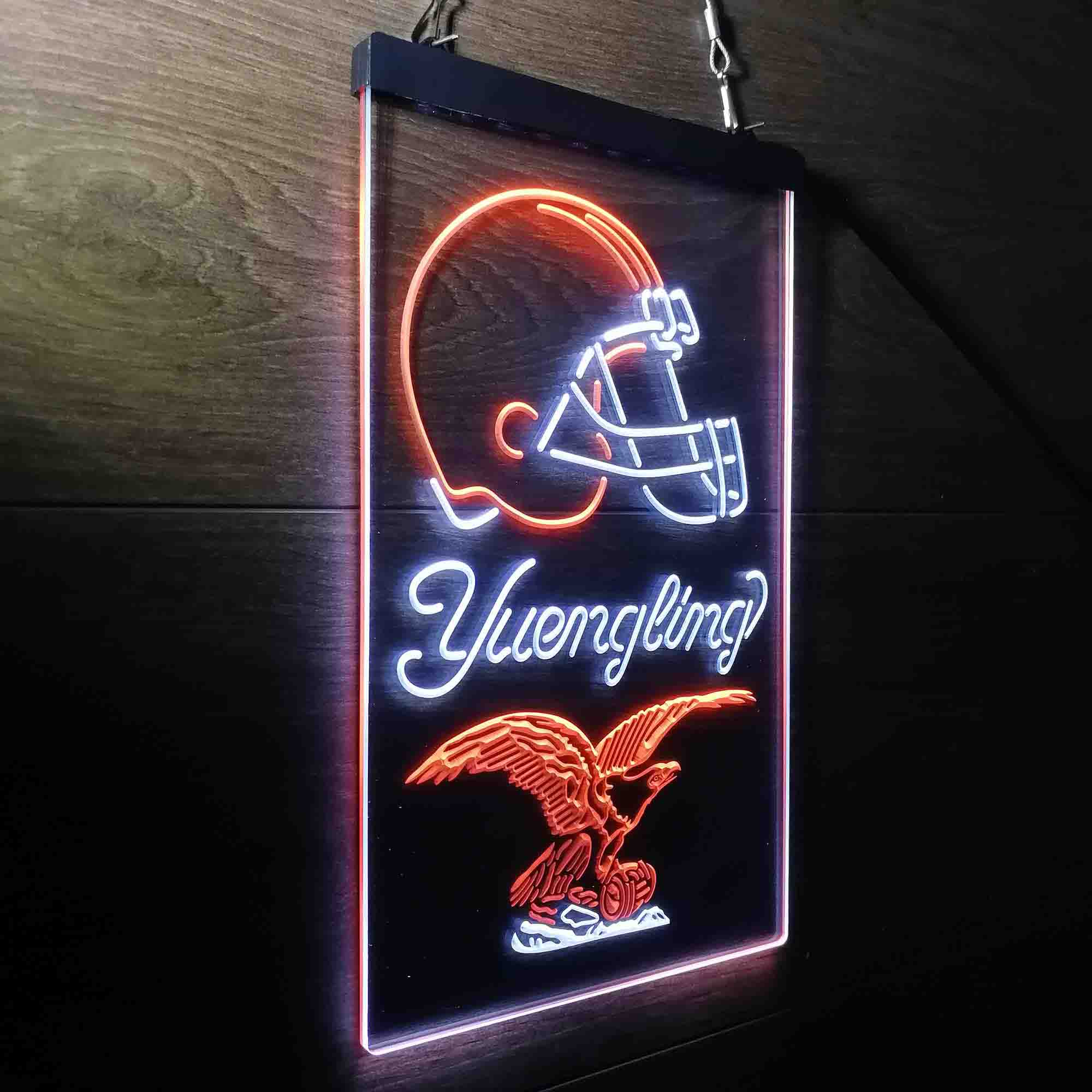 Yuengling Bar Cleveland Browns Est. 1946 Neon-Like Led Light Sign