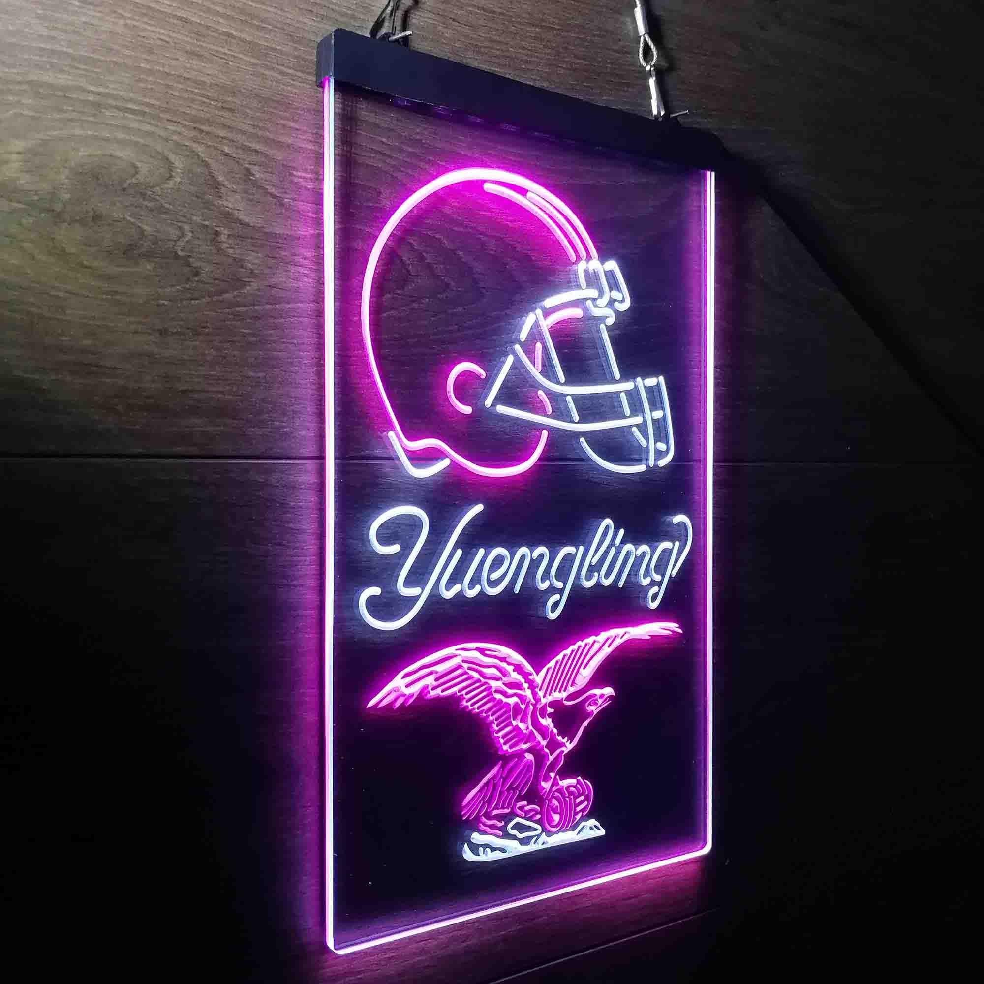 Yuengling Bar Cleveland Browns Est. 1946 Neon-Like Led Light Sign