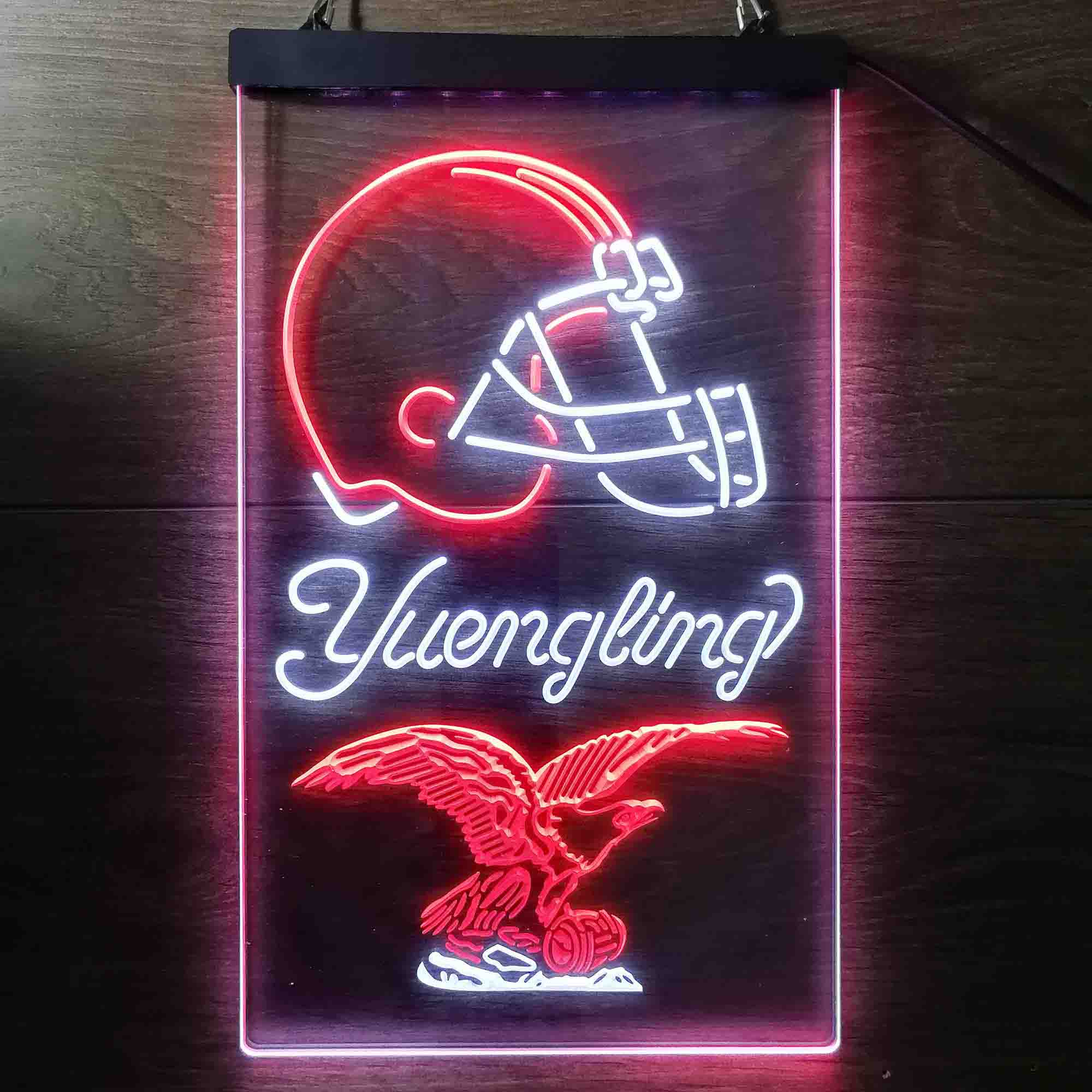 Yuengling Bar Cleveland Browns Est. 1946 Neon-Like Led Light Sign