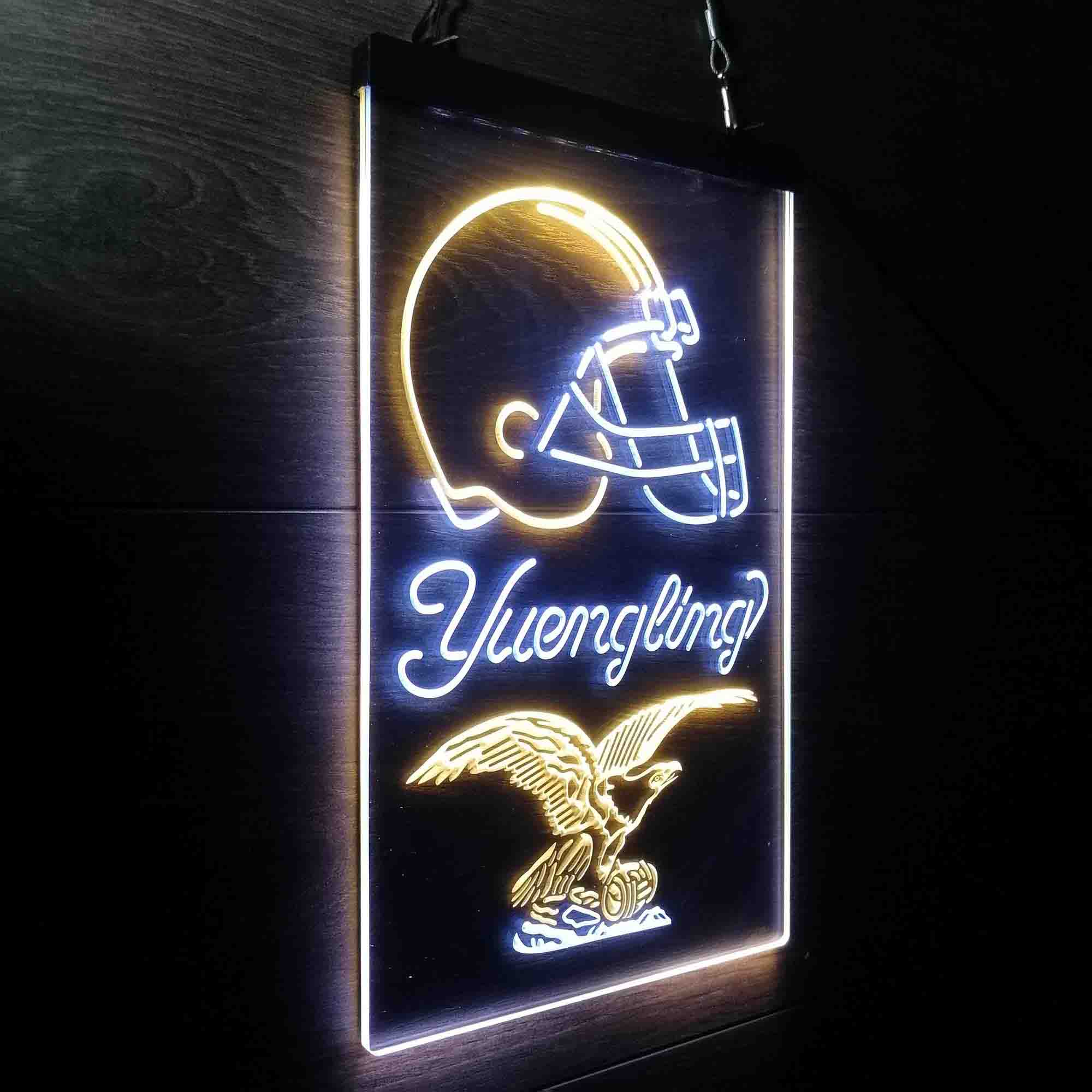 Yuengling Bar Cleveland Browns Est. 1946 Neon-Like Led Light Sign