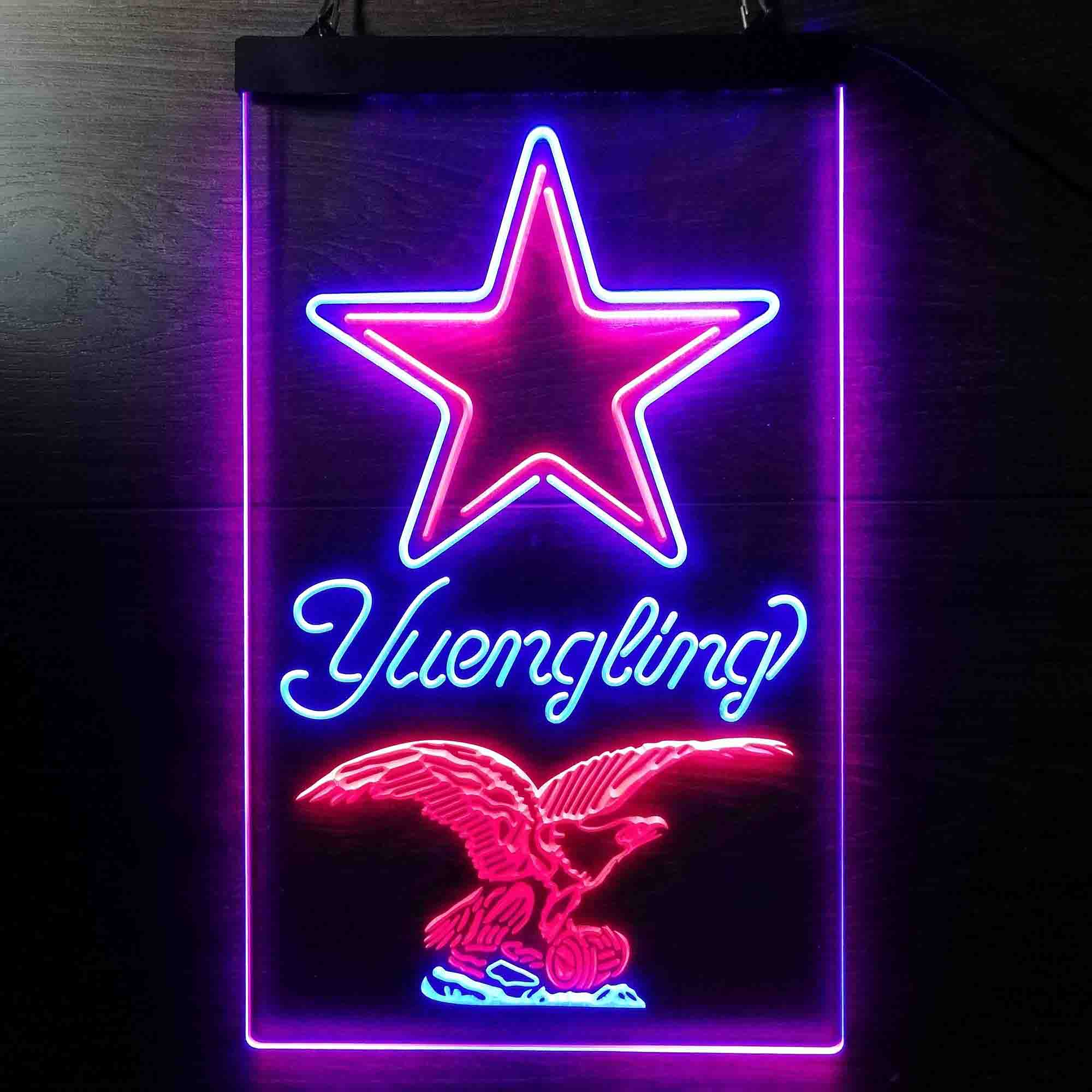 Yuengling Bar Dallas Cowboys Est. 1960 Neon-Like LED Light Sign