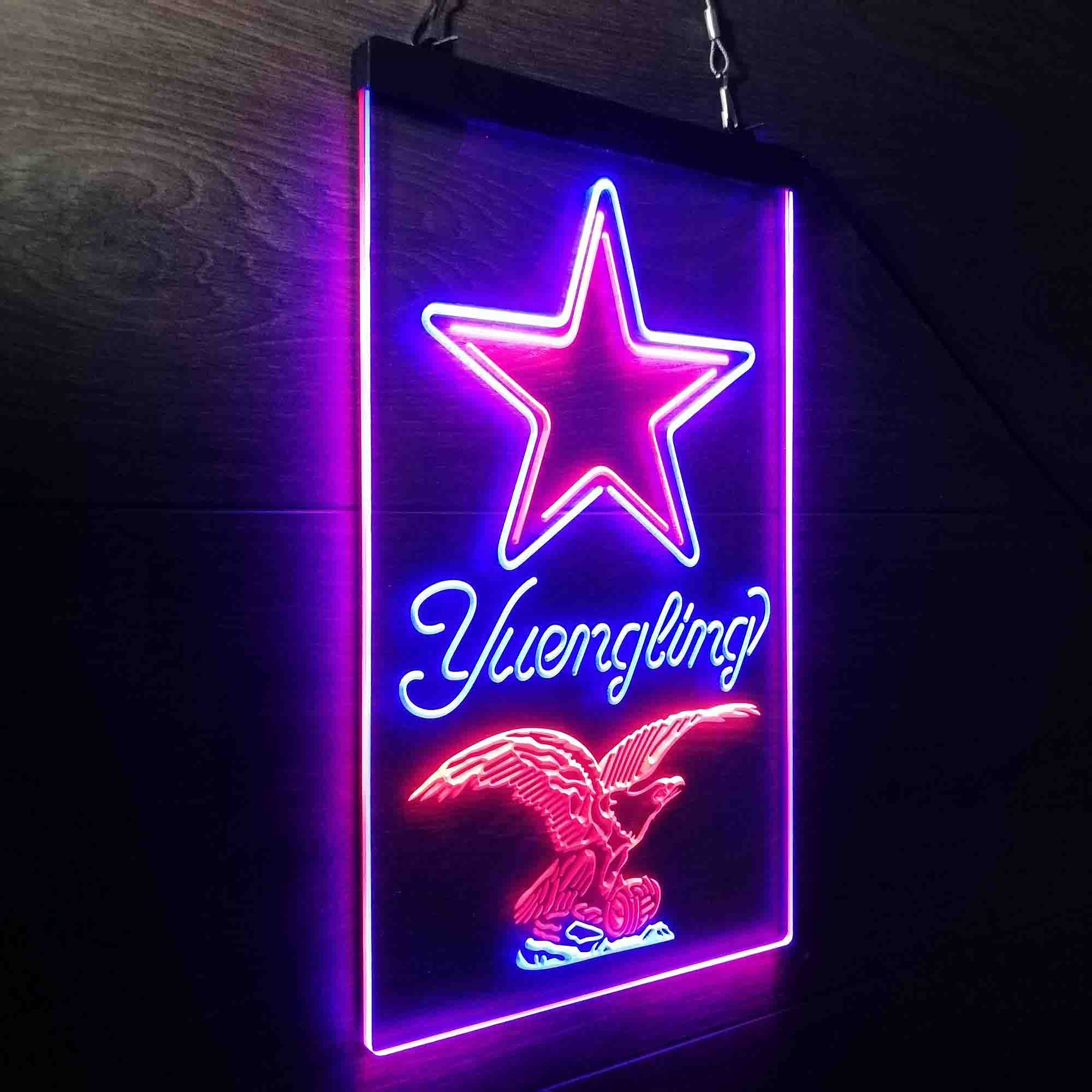 Yuengling Bar Dallas Cowboys Est. 1960 Neon-Like LED Light Sign