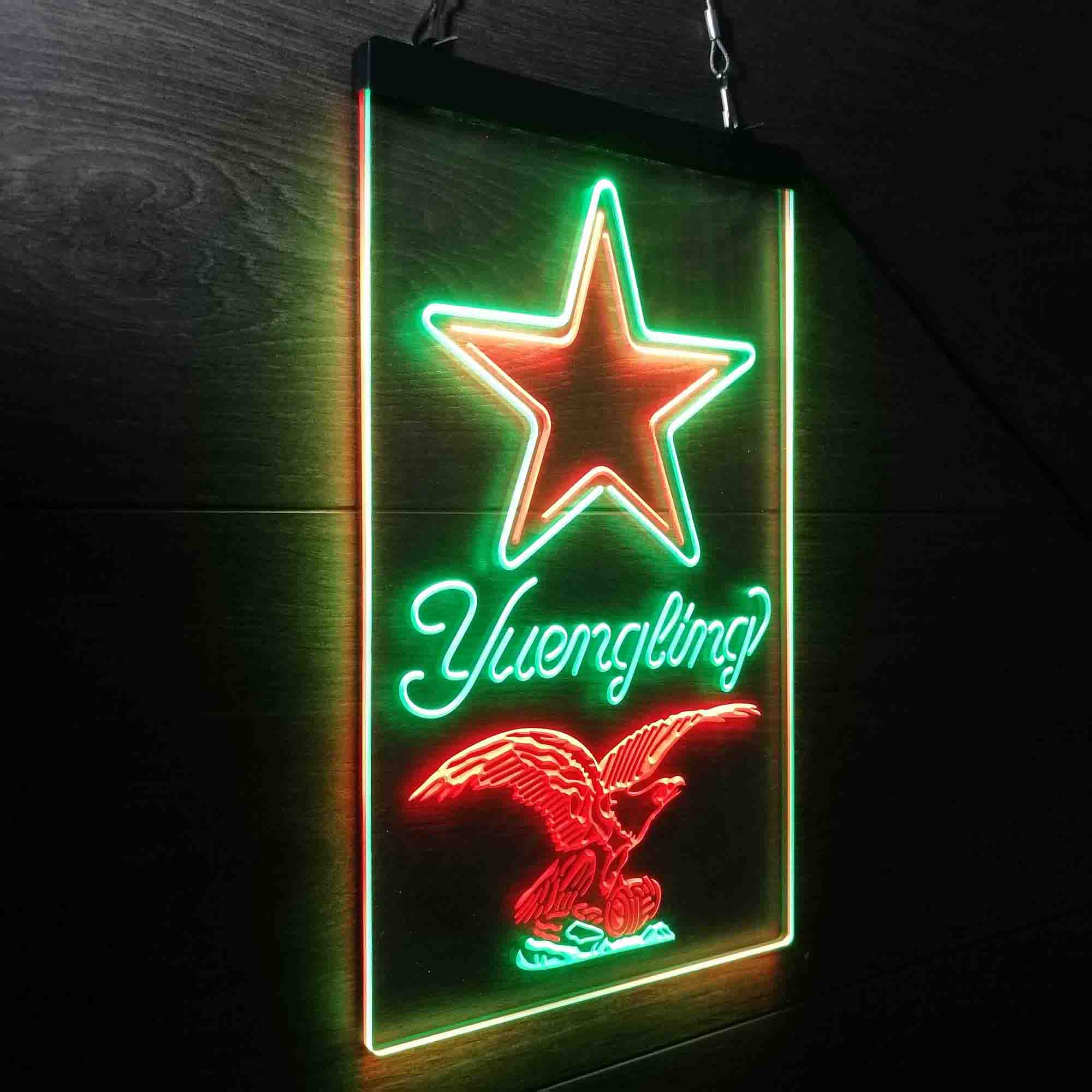 Yuengling Bar Dallas Cowboys Est. 1960 Neon-Like LED Light Sign