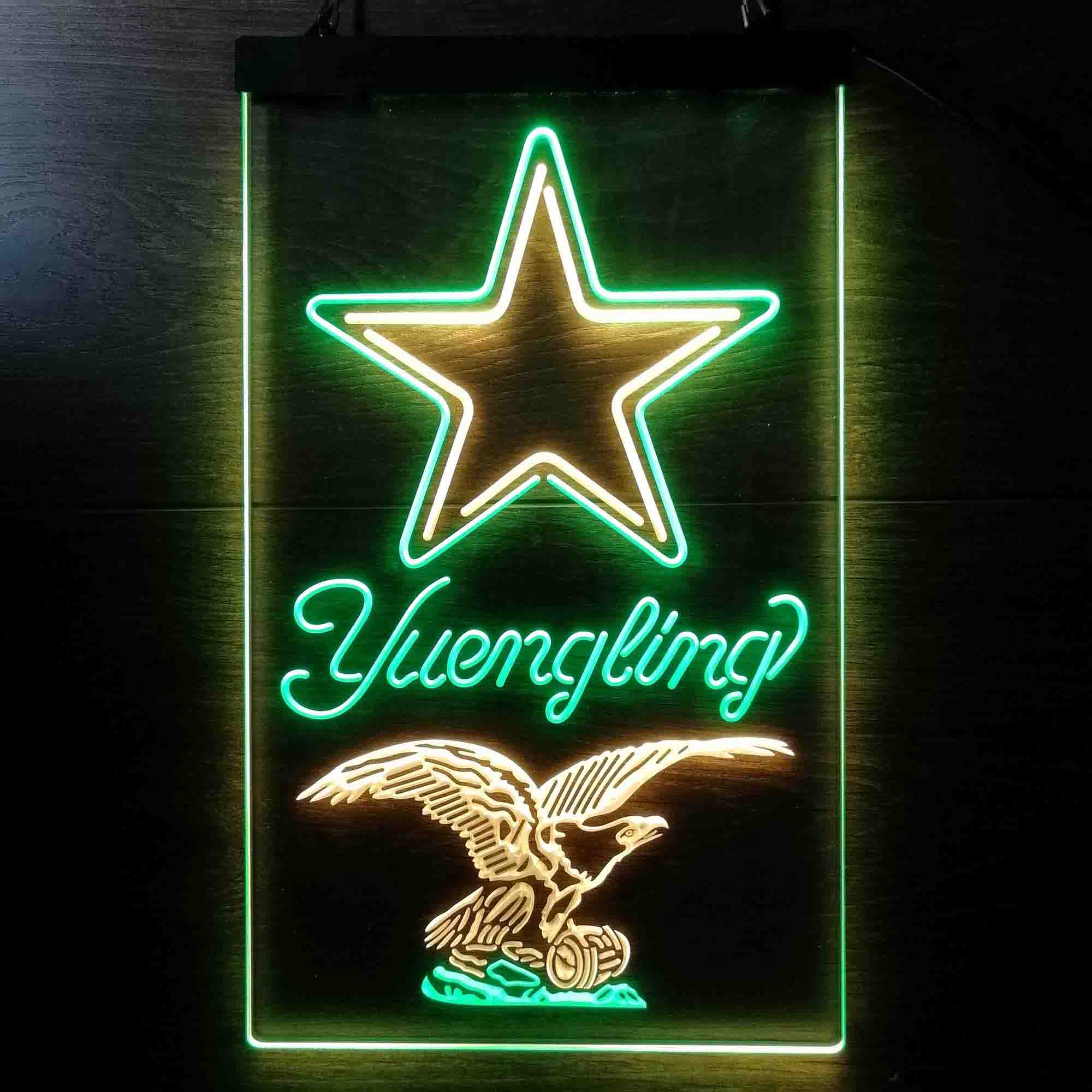 Yuengling Bar Dallas Cowboys Est. 1960 Neon-Like LED Light Sign