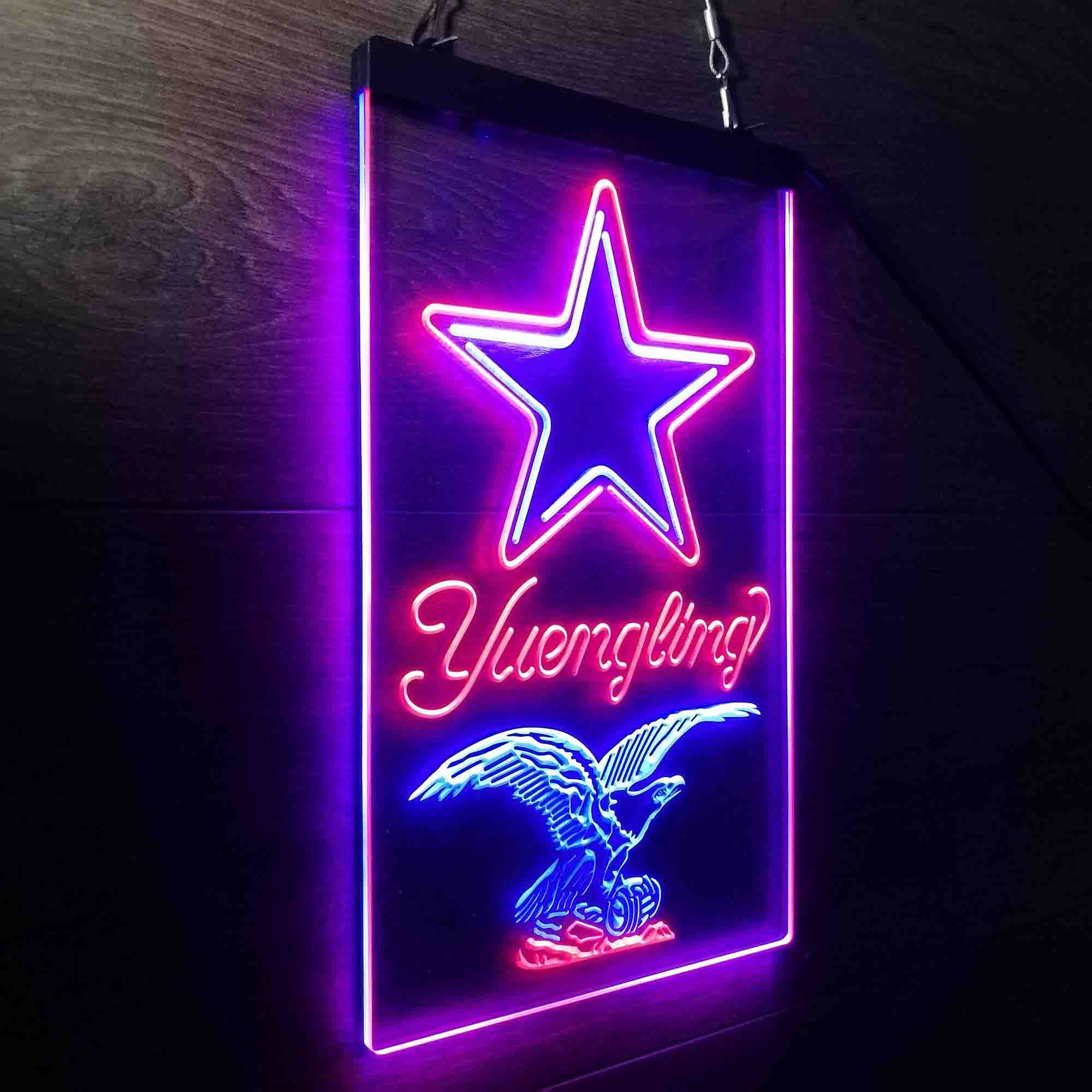 Yuengling Bar Dallas Cowboys Est. 1960 Neon-Like LED Light Sign