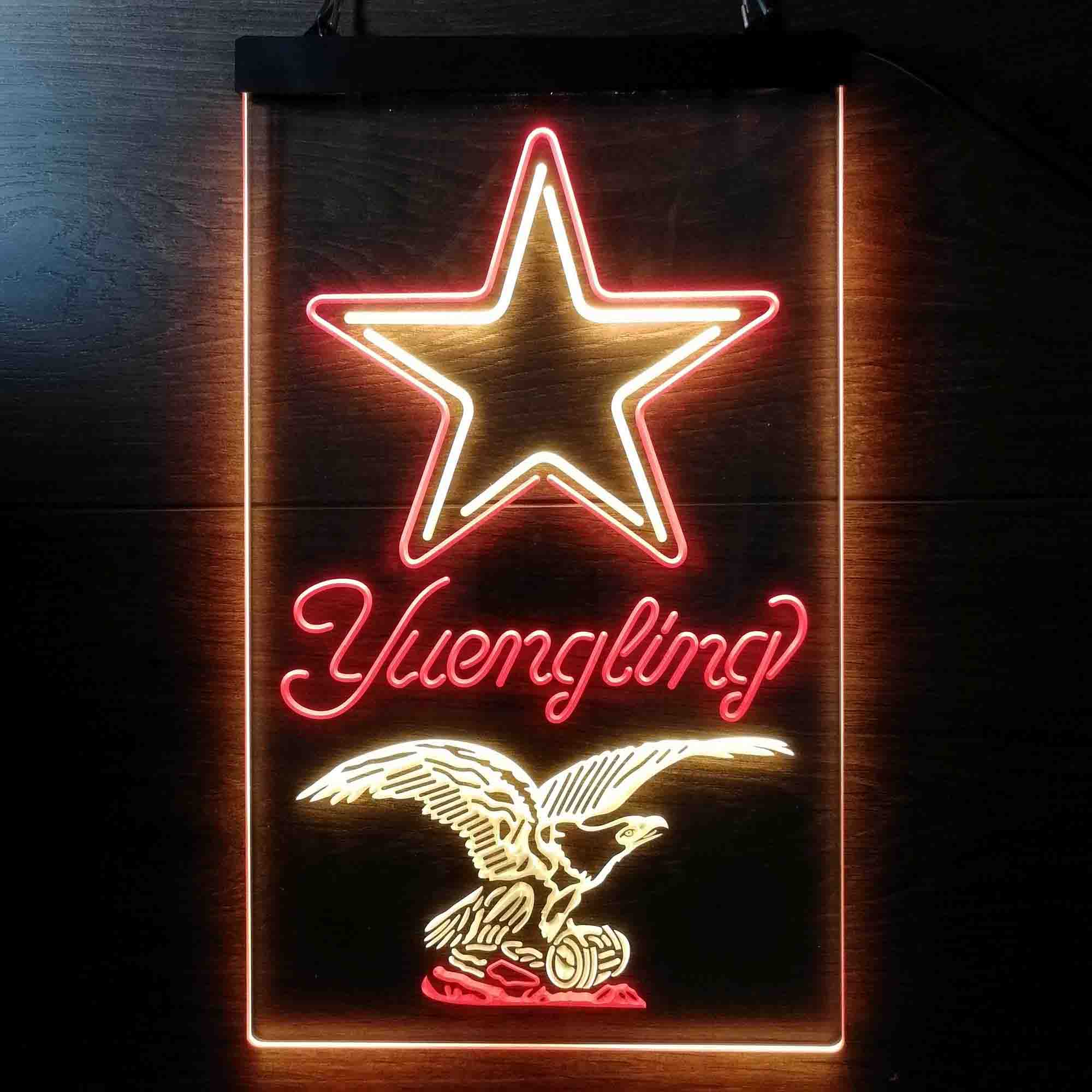 Yuengling Bar Dallas Cowboys Est. 1960 Neon-Like LED Light Sign