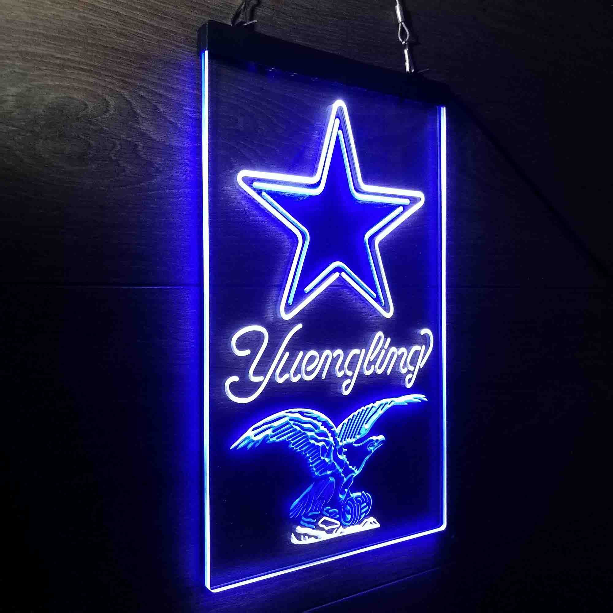 Yuengling Bar Dallas Cowboys Est. 1960 Neon-Like LED Light Sign