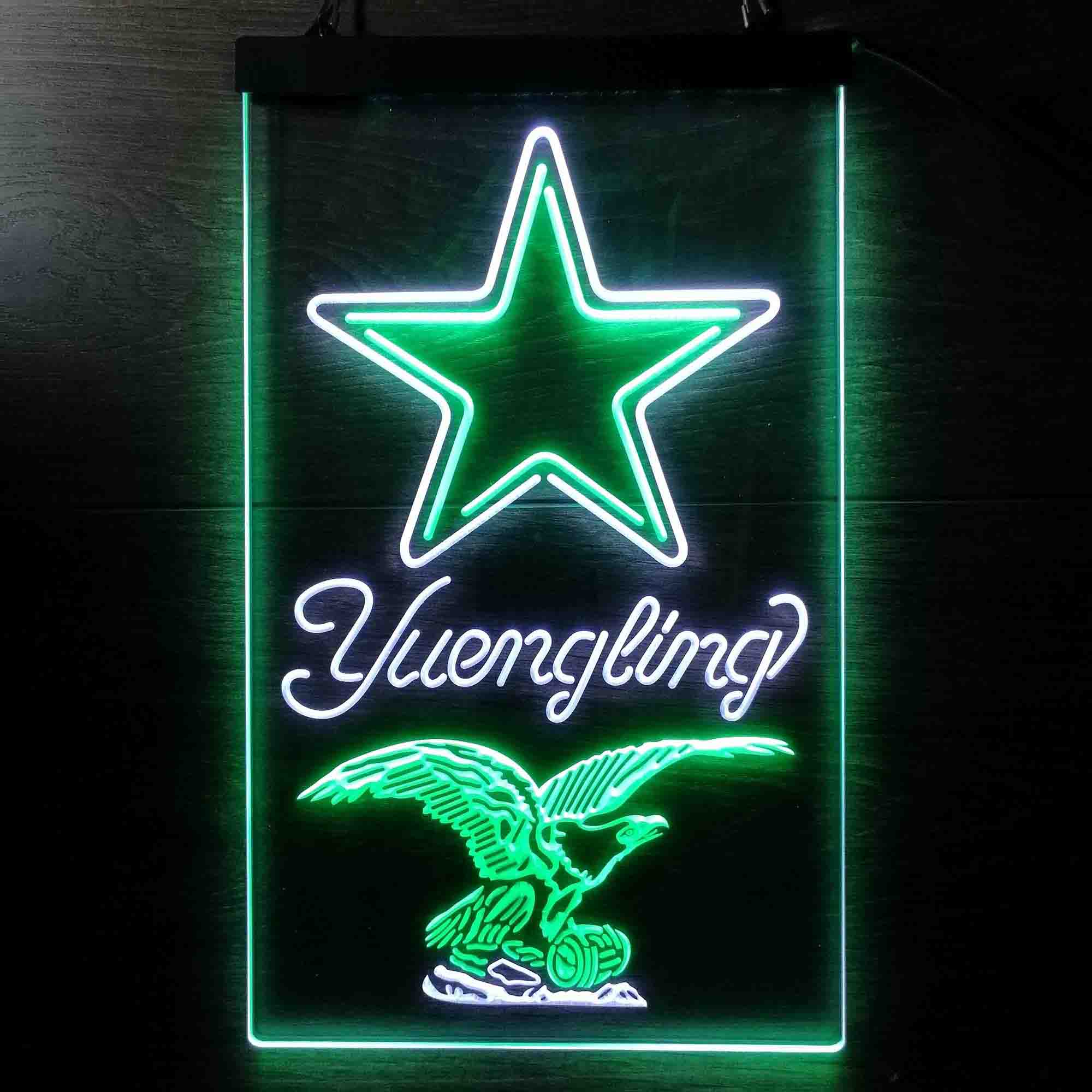 Yuengling Bar Dallas Cowboys Est. 1960 Neon-Like LED Light Sign