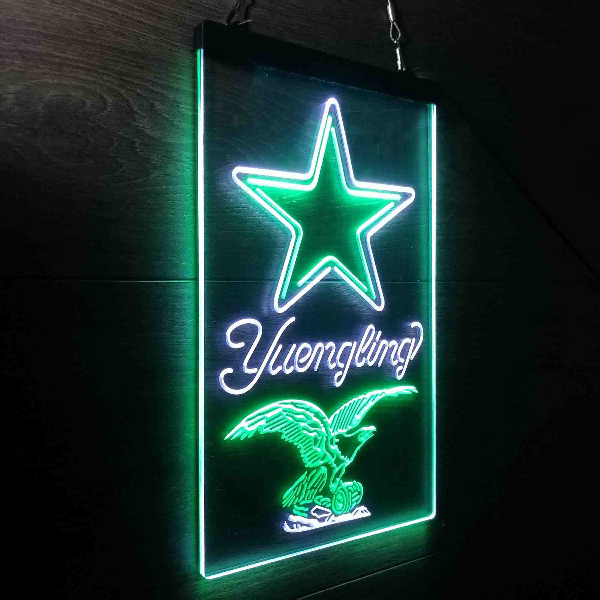 Yuengling Bar Dallas Cowboys Est. 1960 Neon-Like LED Light Sign