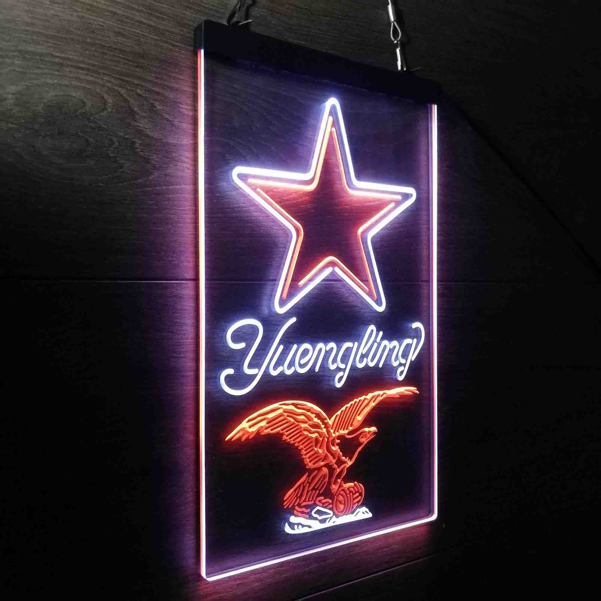 Yuengling Bar Dallas Cowboys Est. 1960 Neon-Like LED Light Sign