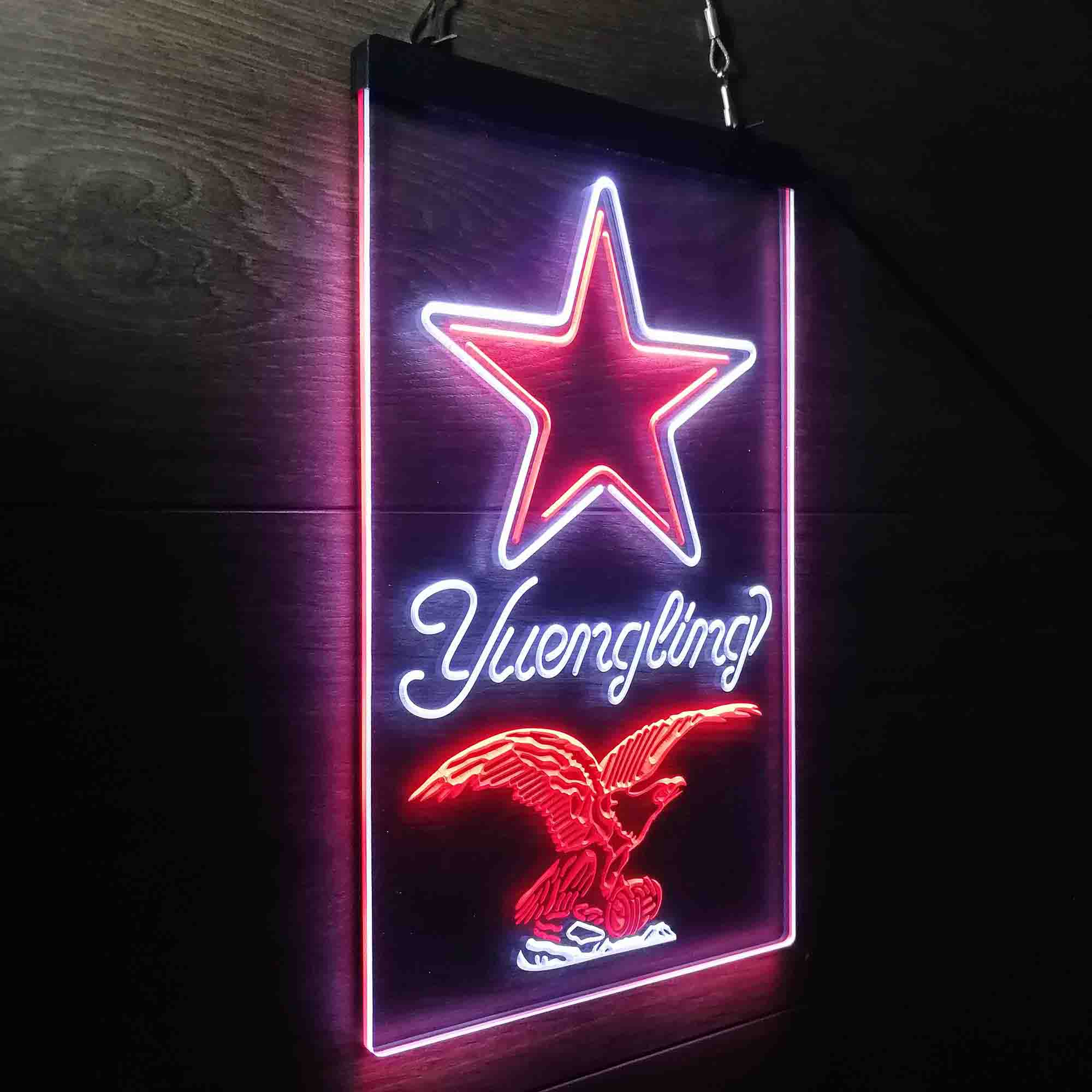 Yuengling Bar Dallas Cowboys Est. 1960 Neon-Like LED Light Sign