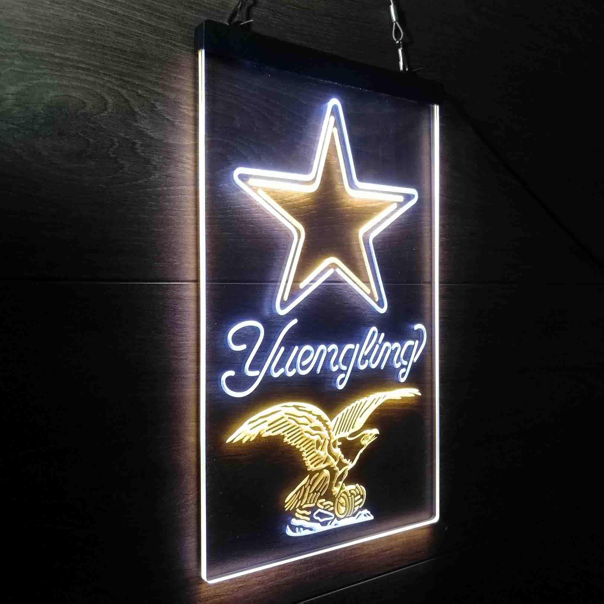 Yuengling Bar Dallas Cowboys Est. 1960 Neon-Like LED Light Sign