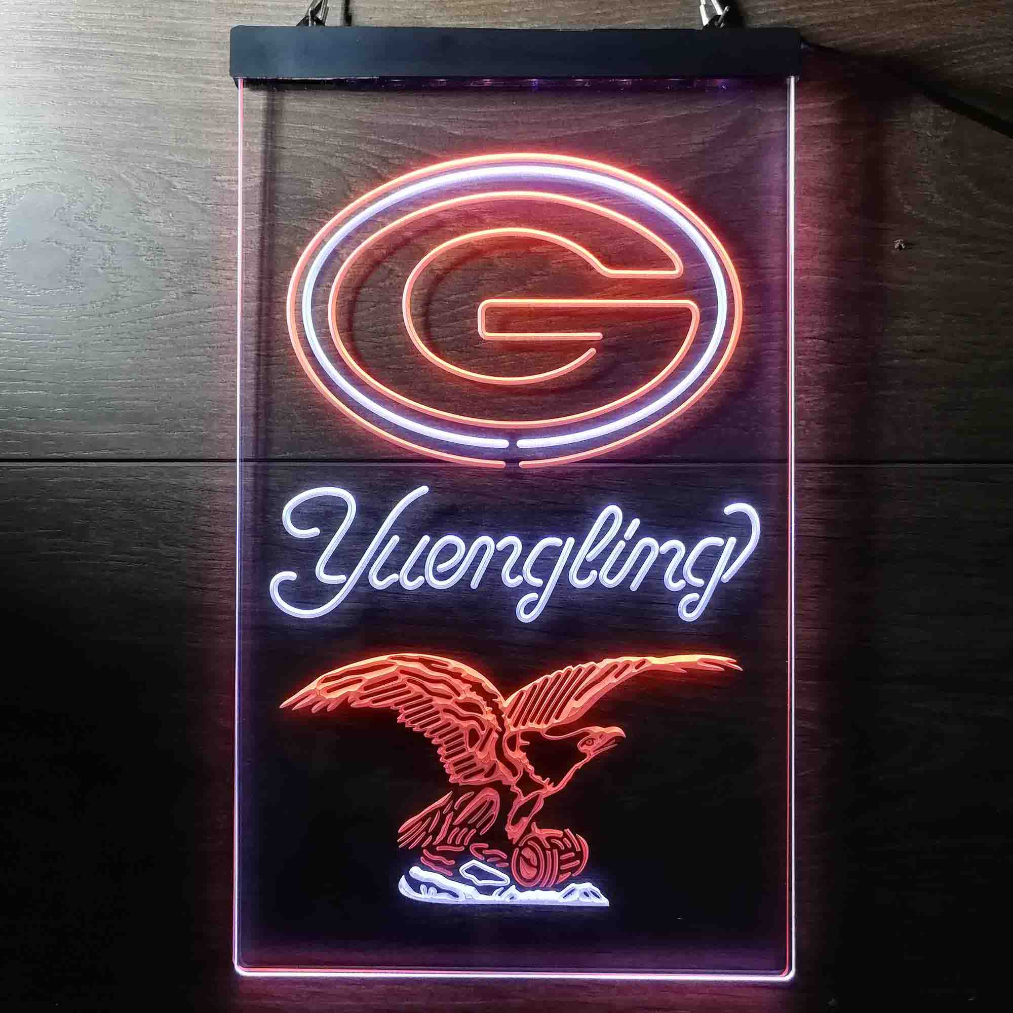 Yuengling Bar Green Bay Packers Est. 1919 Neon-Like Led Light Sign