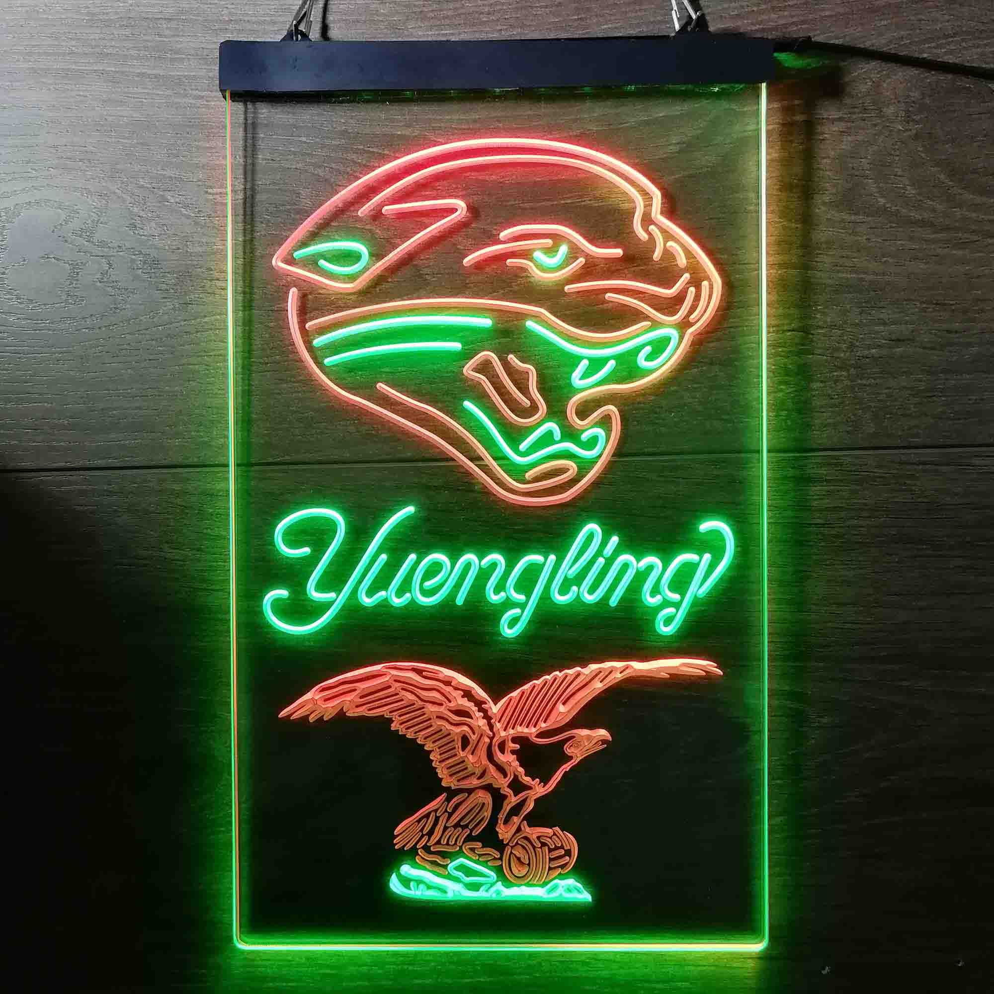 Yuengling Bar Jacksonville Jaguars Est. 1995 Neon-Like Led Light Sign