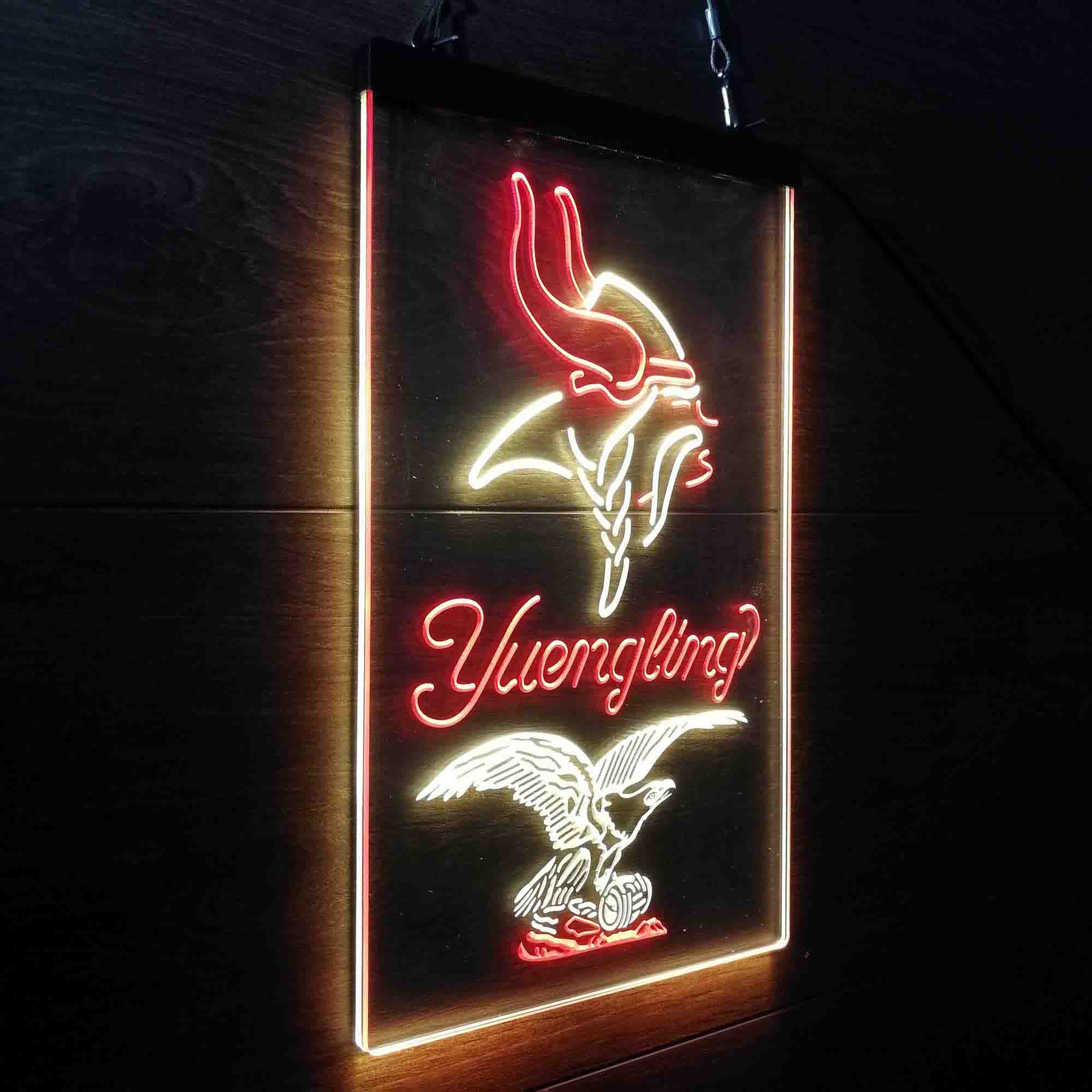 Yuengling Bar Minnesota Vikings Est. 1961 Neon-Like LED Light Sign