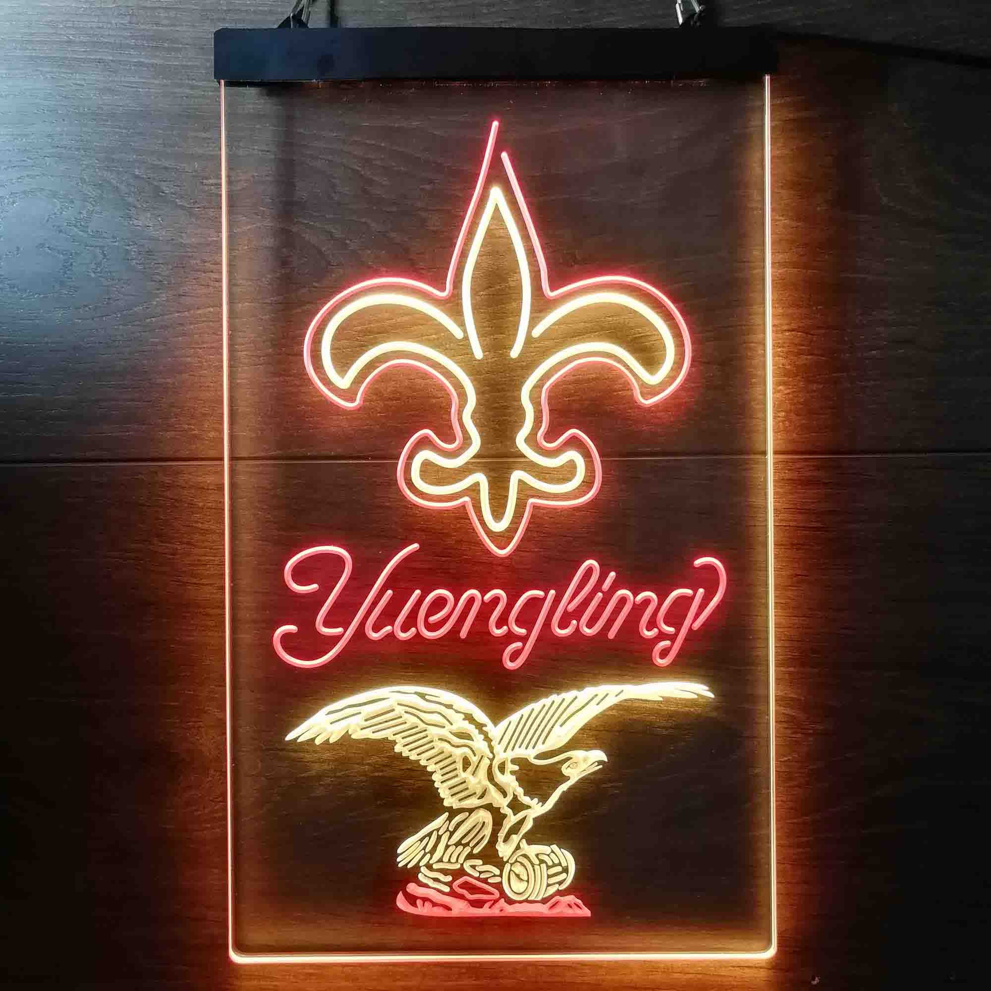 Yuengling Bar New Orleans Saints Est. 1967 Neon-Like Led Light Sign