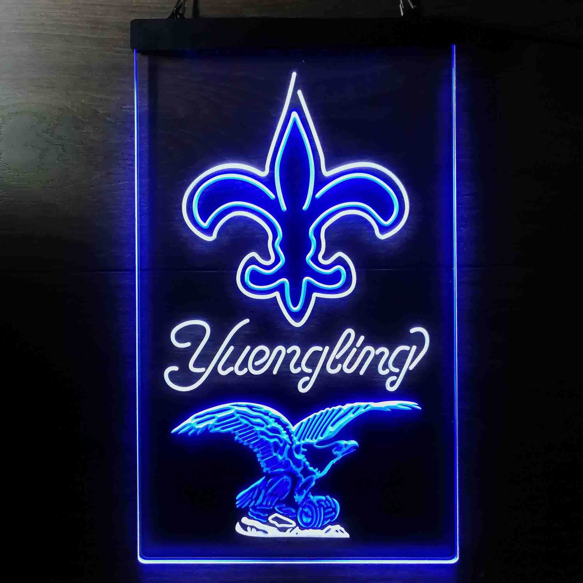 Yuengling Bar New Orleans Saints Est. 1967 Neon-Like Led Light Sign