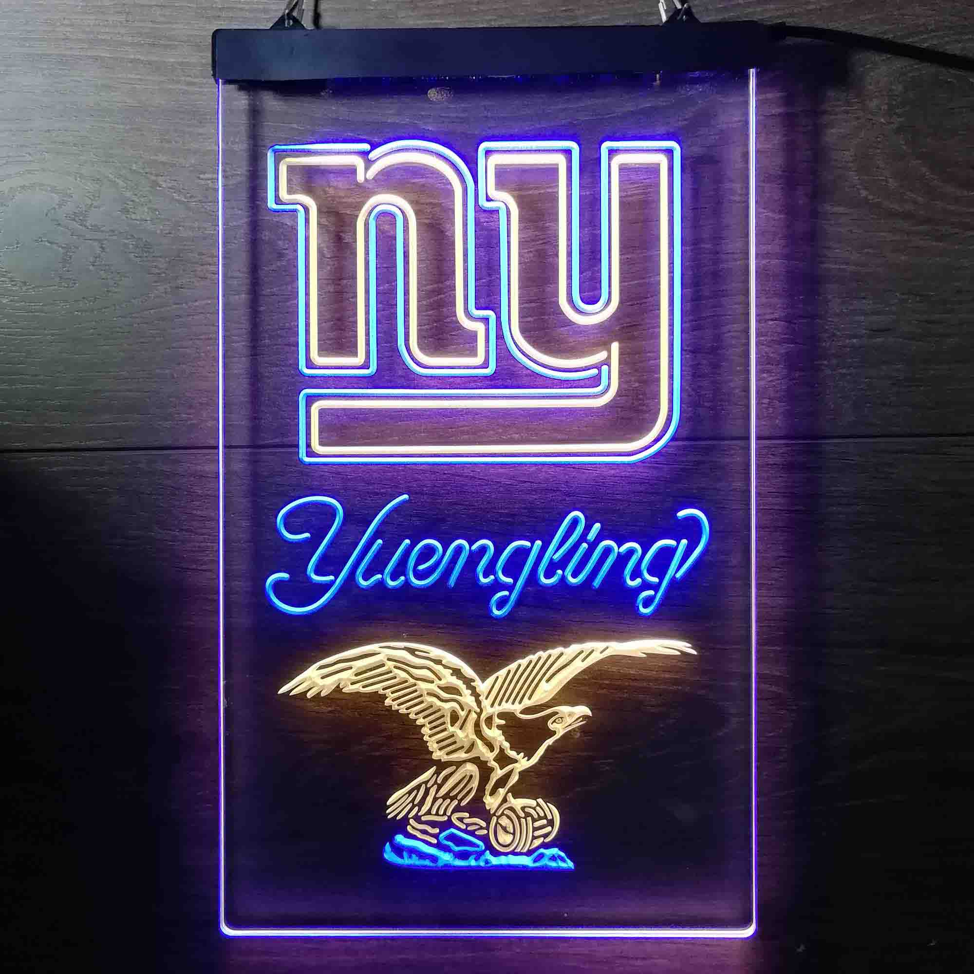 Yuengling Bar New York Giants Est. 1925 Neon-Like LED Light Sign