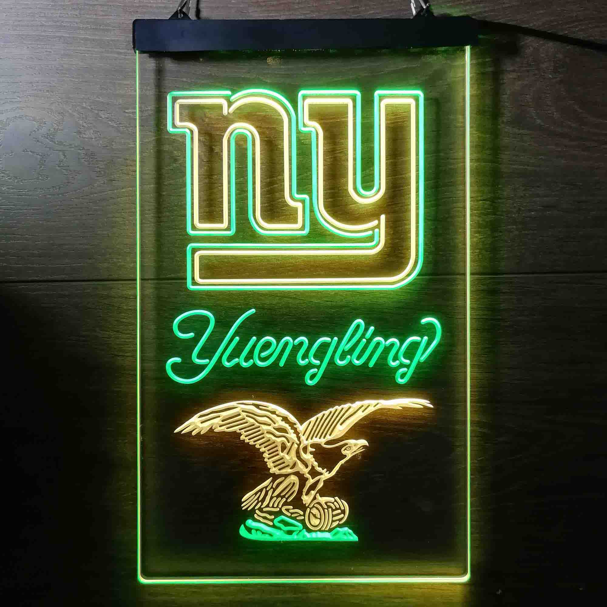 Yuengling Bar New York Giants Est. 1925 Neon-Like LED Light Sign