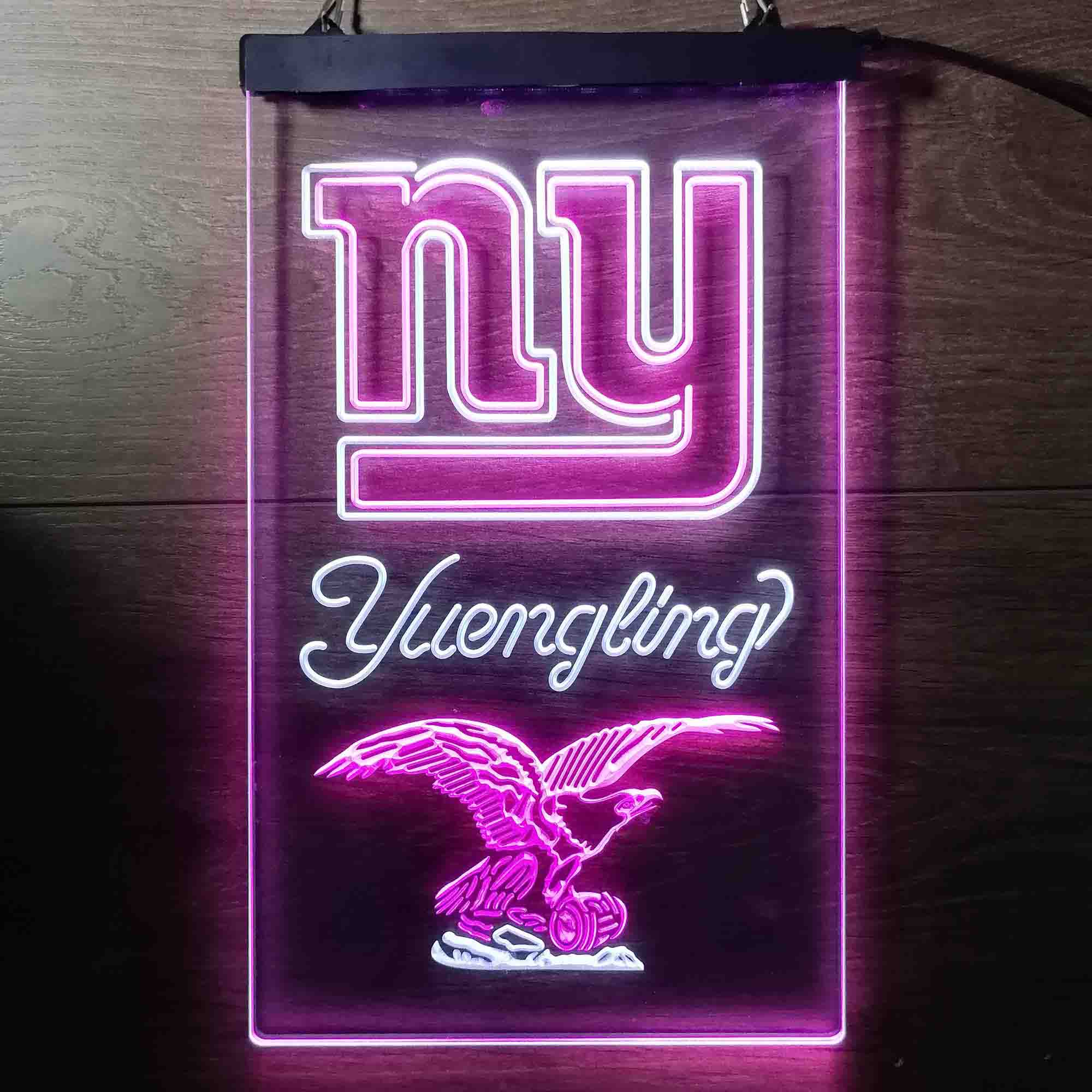 Yuengling Bar New York Giants Est. 1925 Neon-Like LED Light Sign