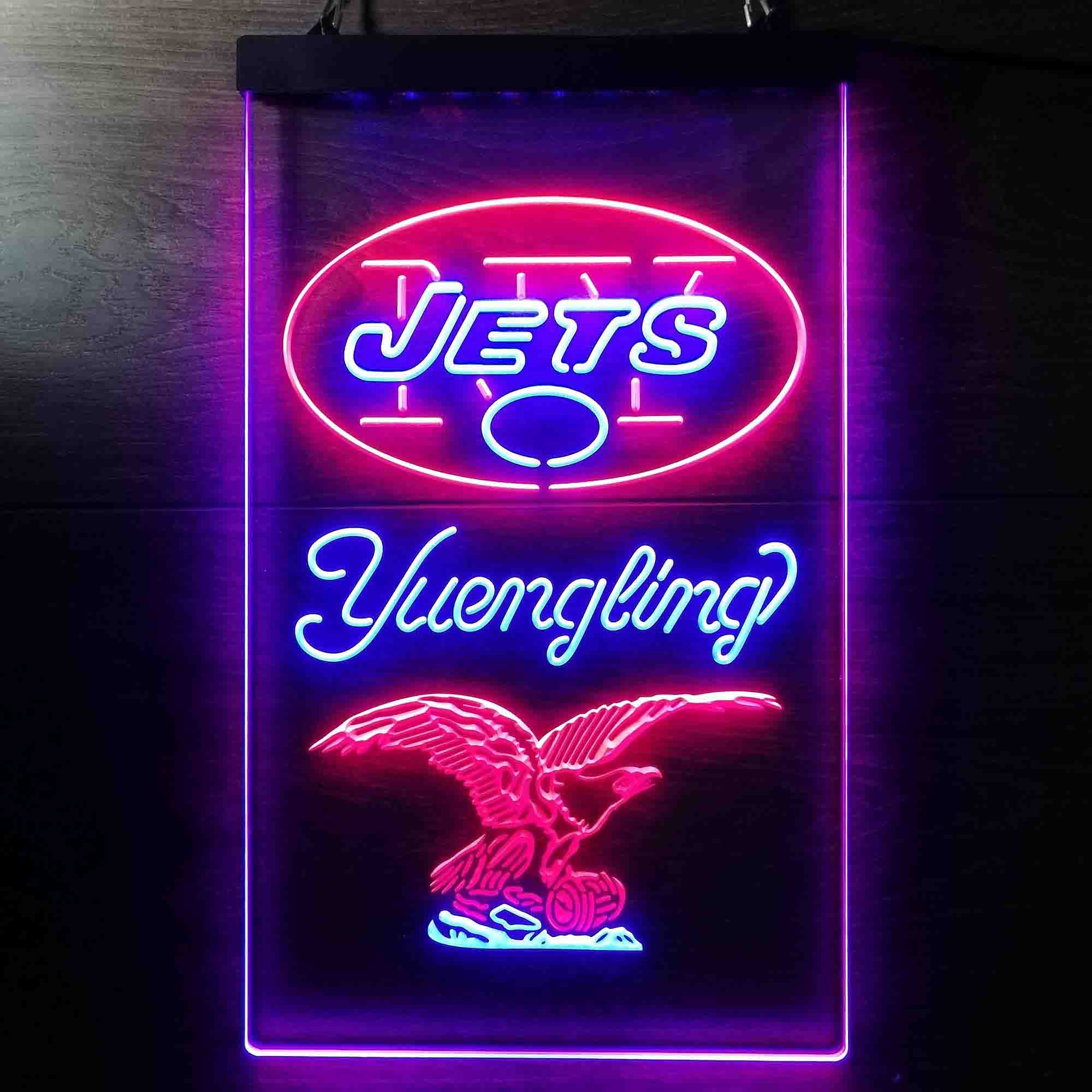 Yuengling Bar New York Jets Est. 1960 Neon-Like Led Light Sign