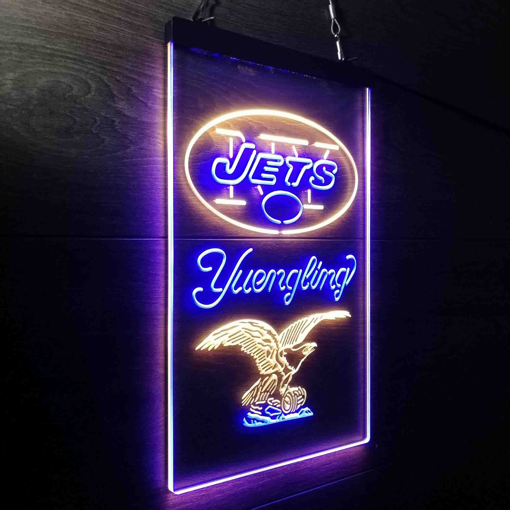 Yuengling Bar New York Jets Est. 1960 Neon-Like Led Light Sign