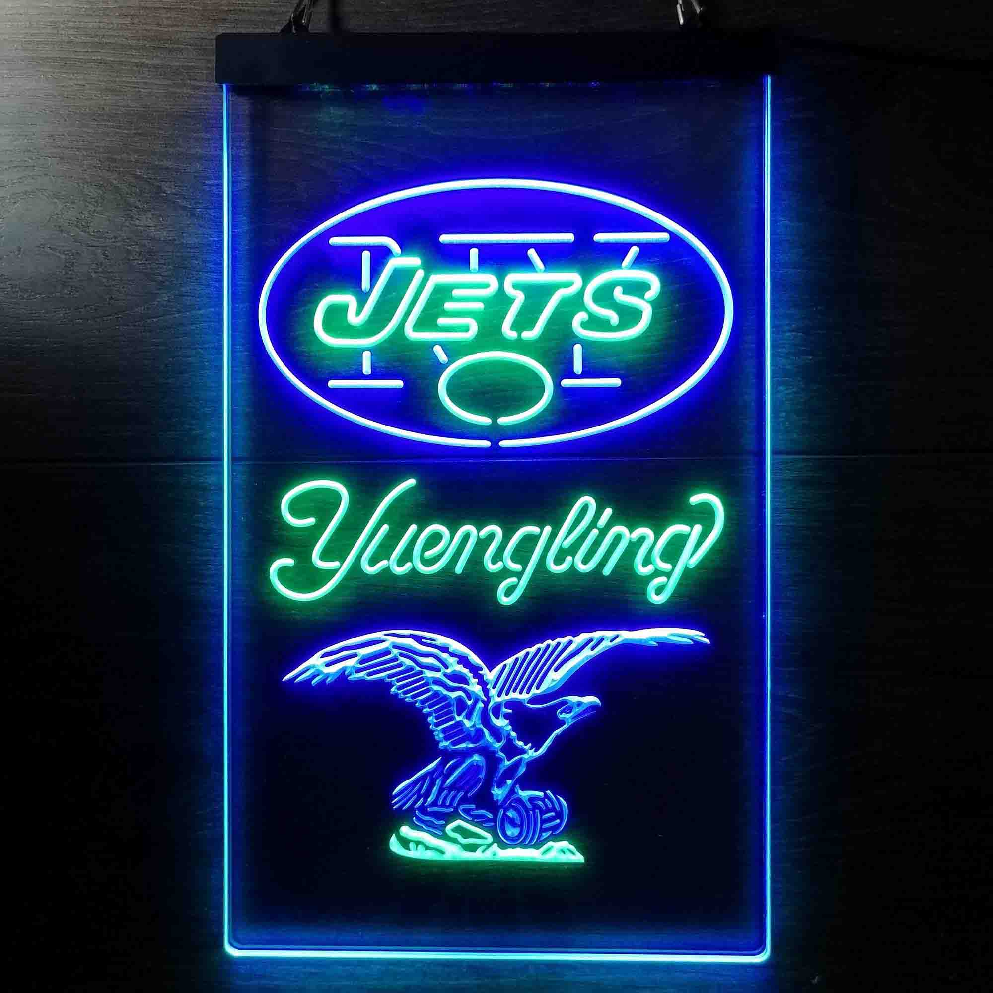 Yuengling Bar New York Jets Est. 1960 Neon-Like Led Light Sign