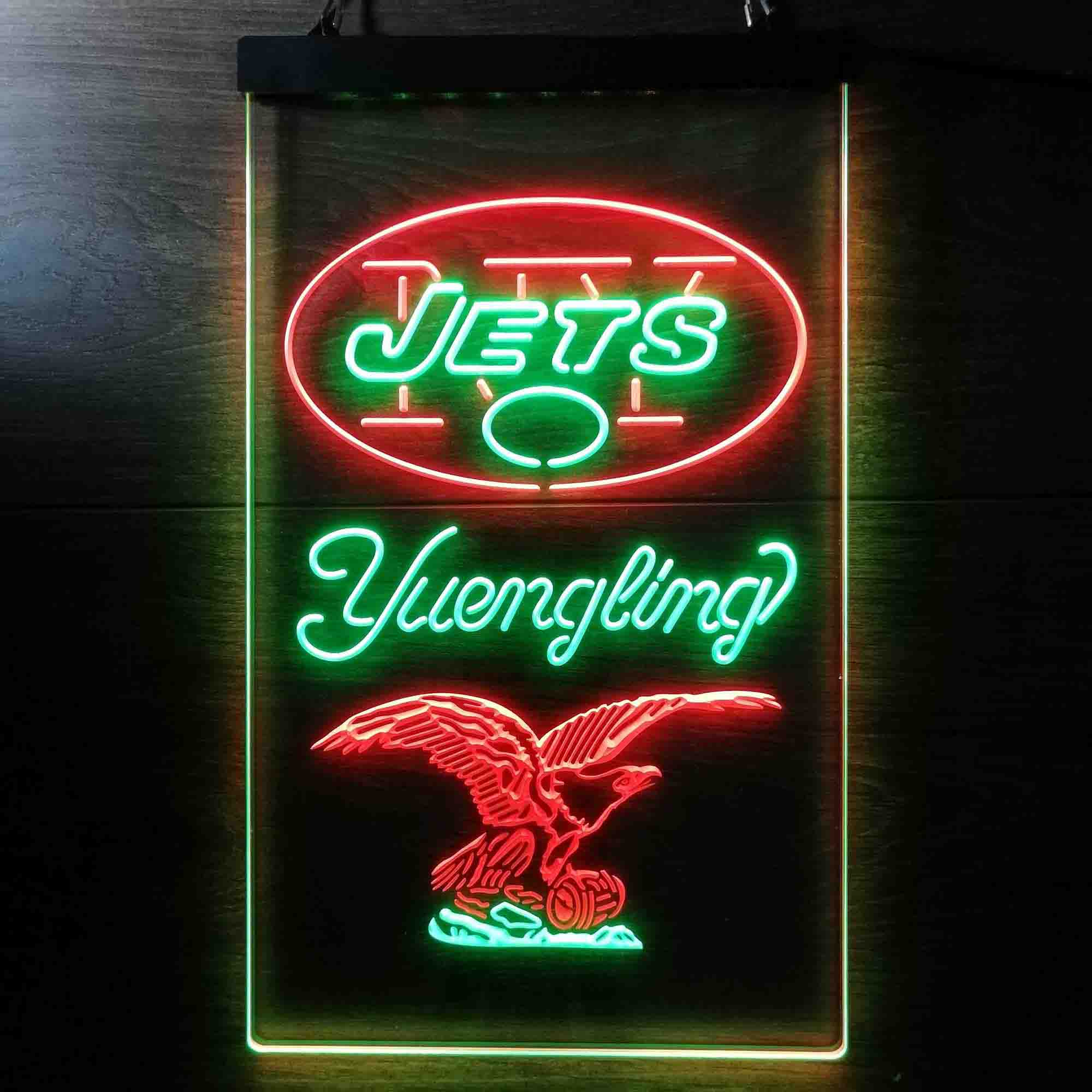 Yuengling Bar New York Jets Est. 1960 Neon-Like LED Sign