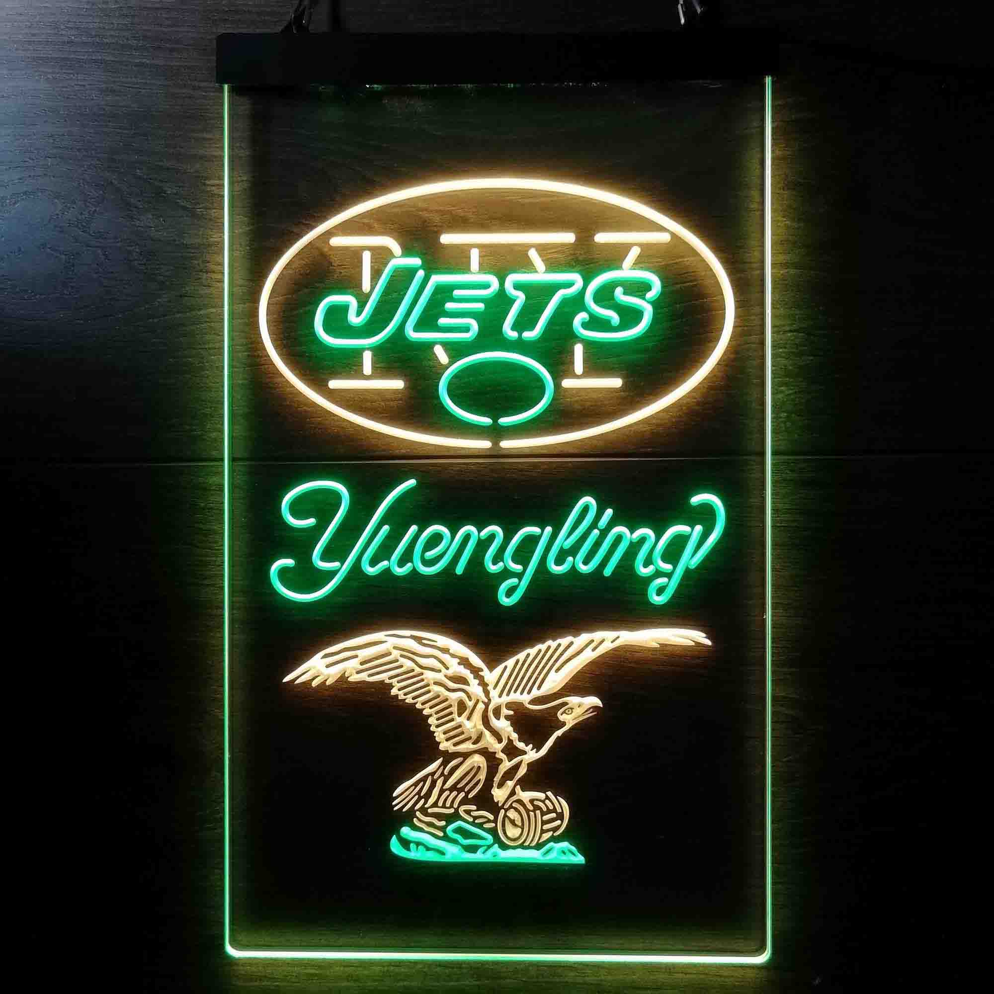 Yuengling Bar New York Jets Est. 1960 Neon-Like Led Light Sign