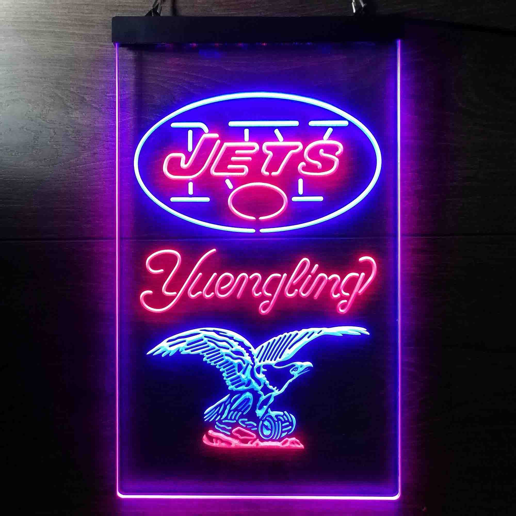 Yuengling Bar New York Jets Est. 1960 Neon-Like Led Light Sign