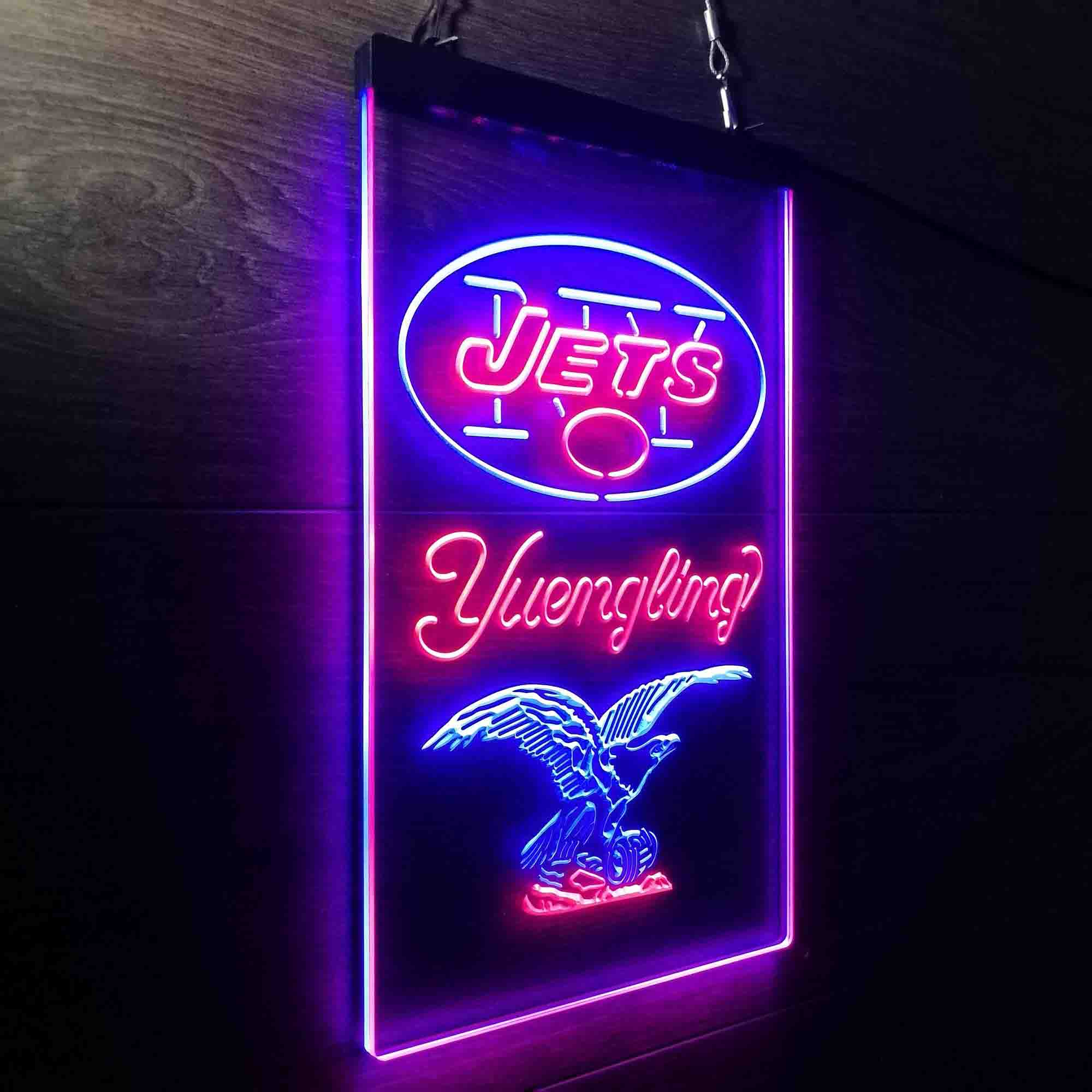 Yuengling Bar New York Jets Est. 1960 Neon-Like Led Light Sign