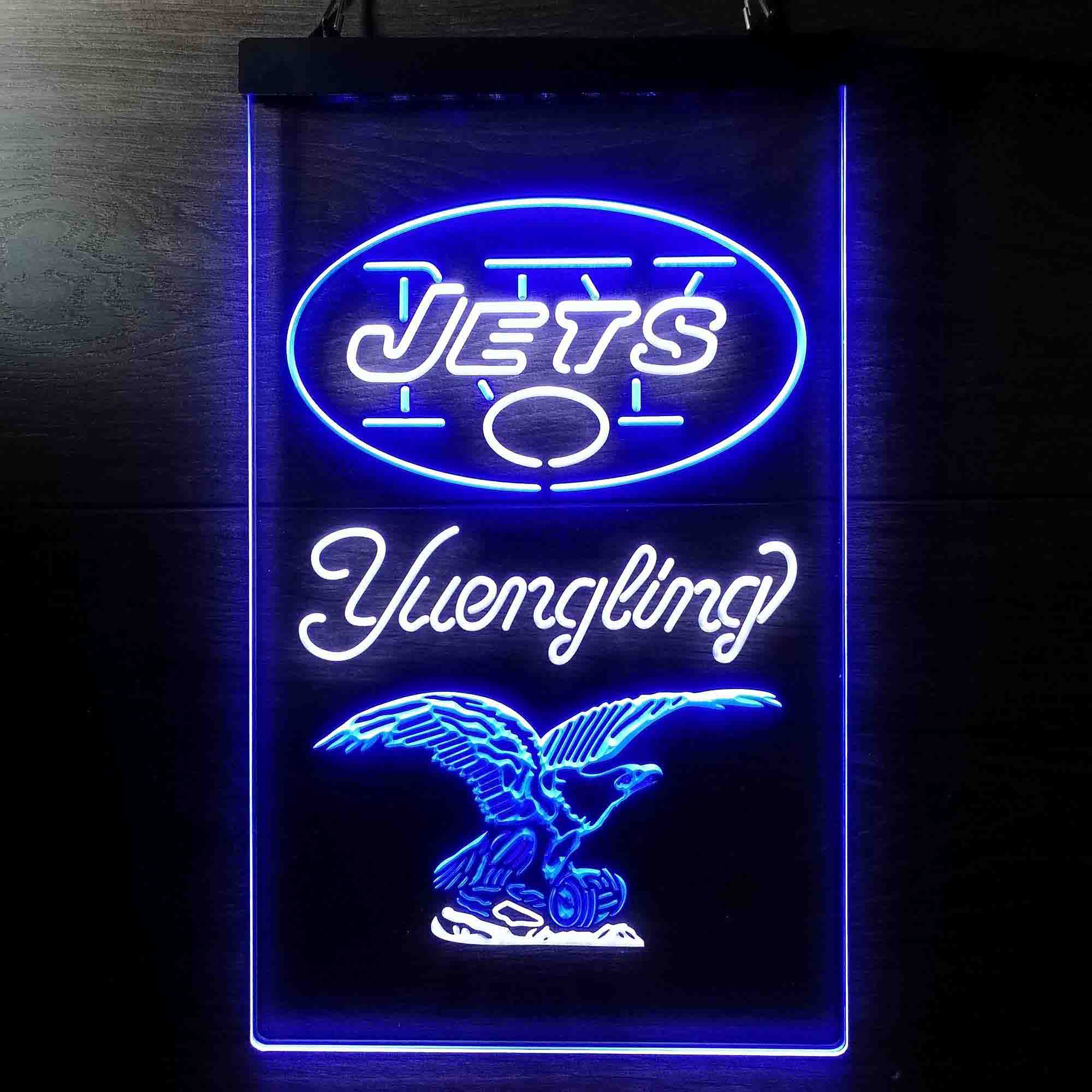 Yuengling Bar New York Jets Est. 1960 Neon-Like Led Light Sign