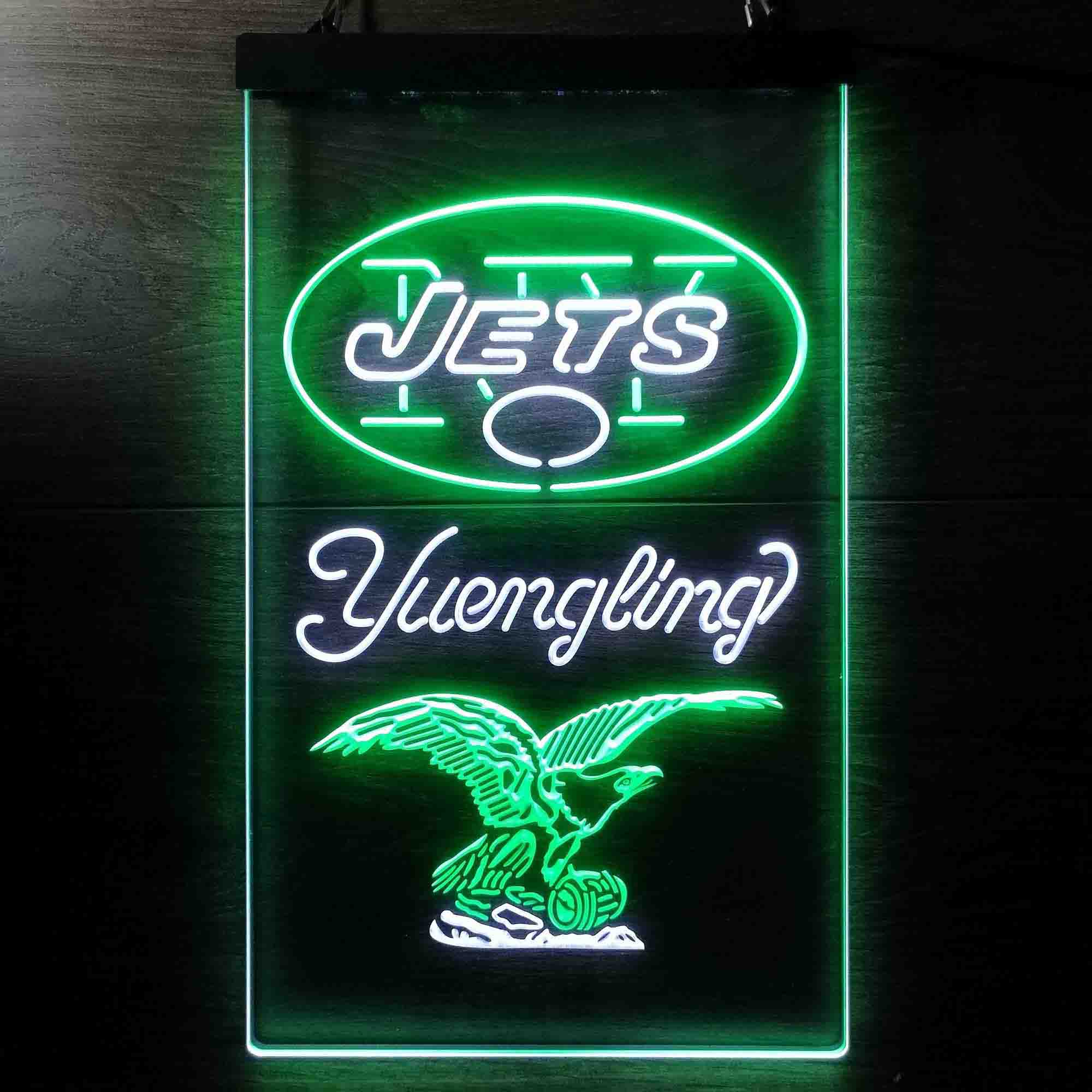 Yuengling Bar New York Jets Est. 1960 Neon-Like Led Light Sign