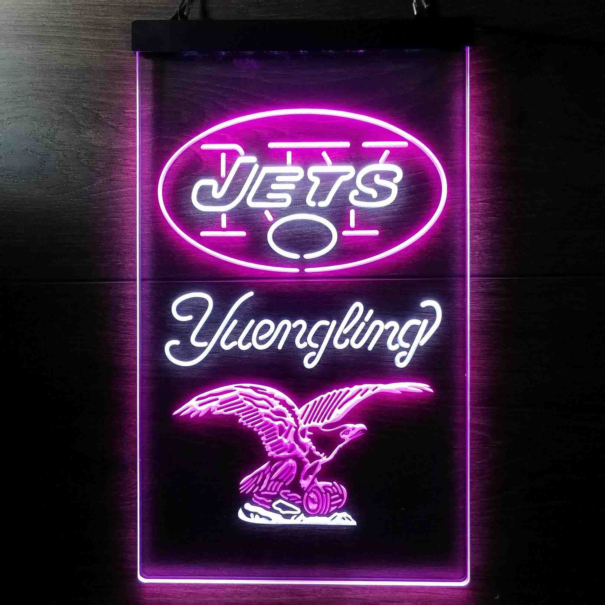 Yuengling Bar New York Jets Est. 1960 Neon-Like Led Light Sign