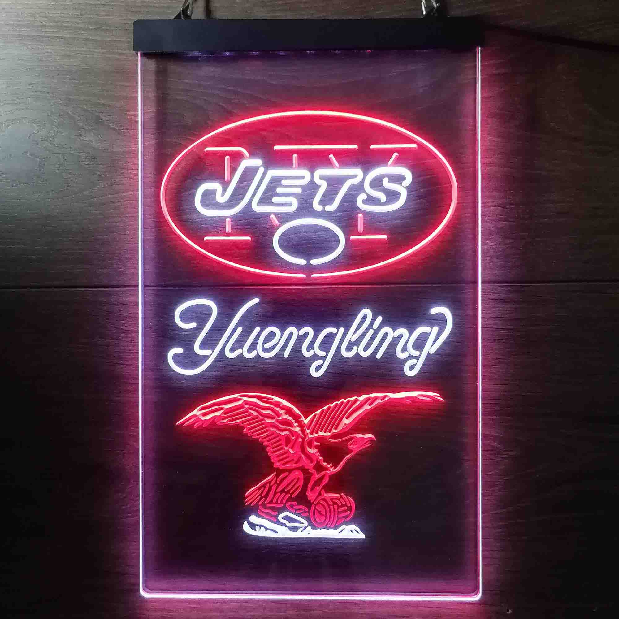 Yuengling Bar New York Jets Est. 1960 Neon-Like Led Light Sign