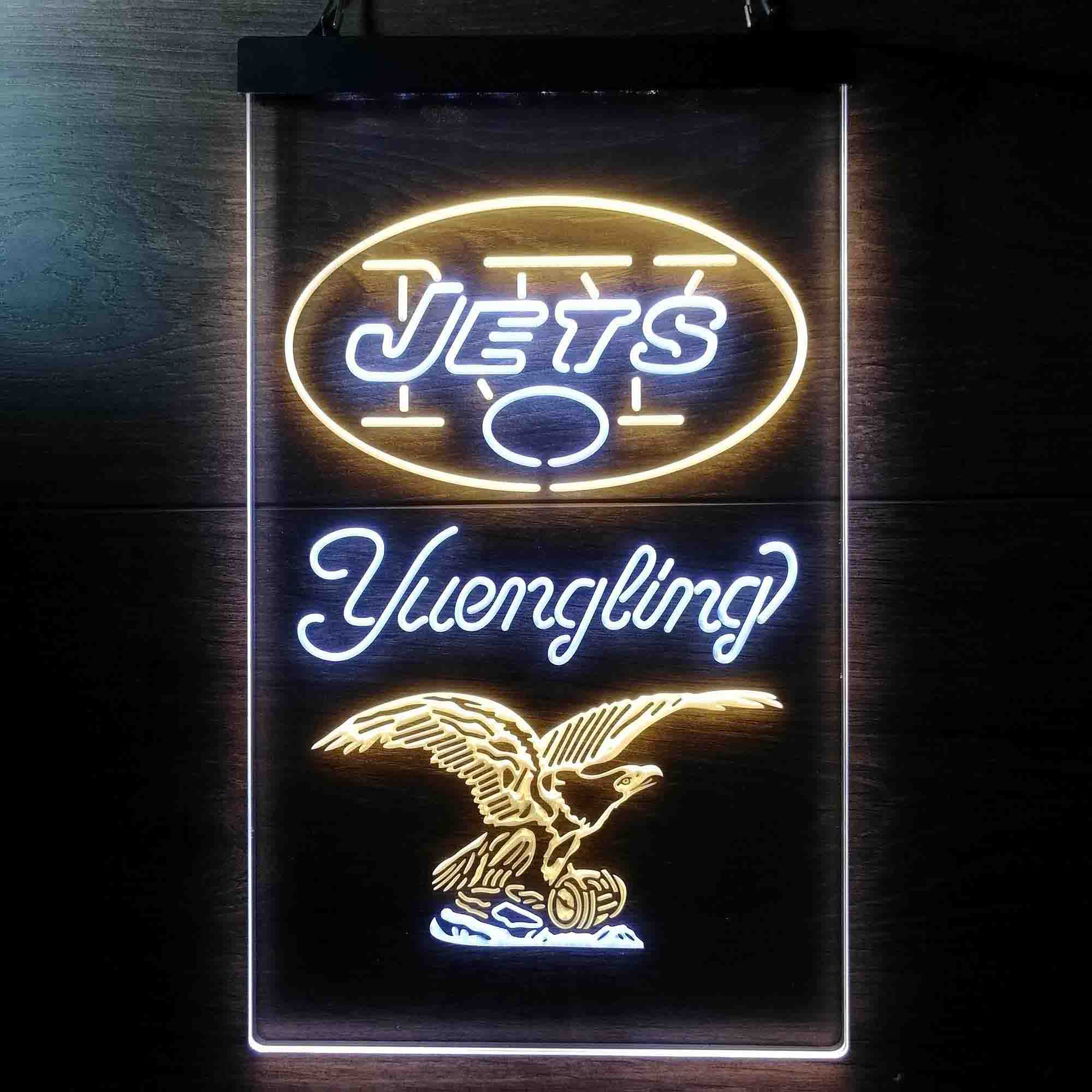 Yuengling Bar New York Jets Est. 1960 Neon-Like Led Light Sign