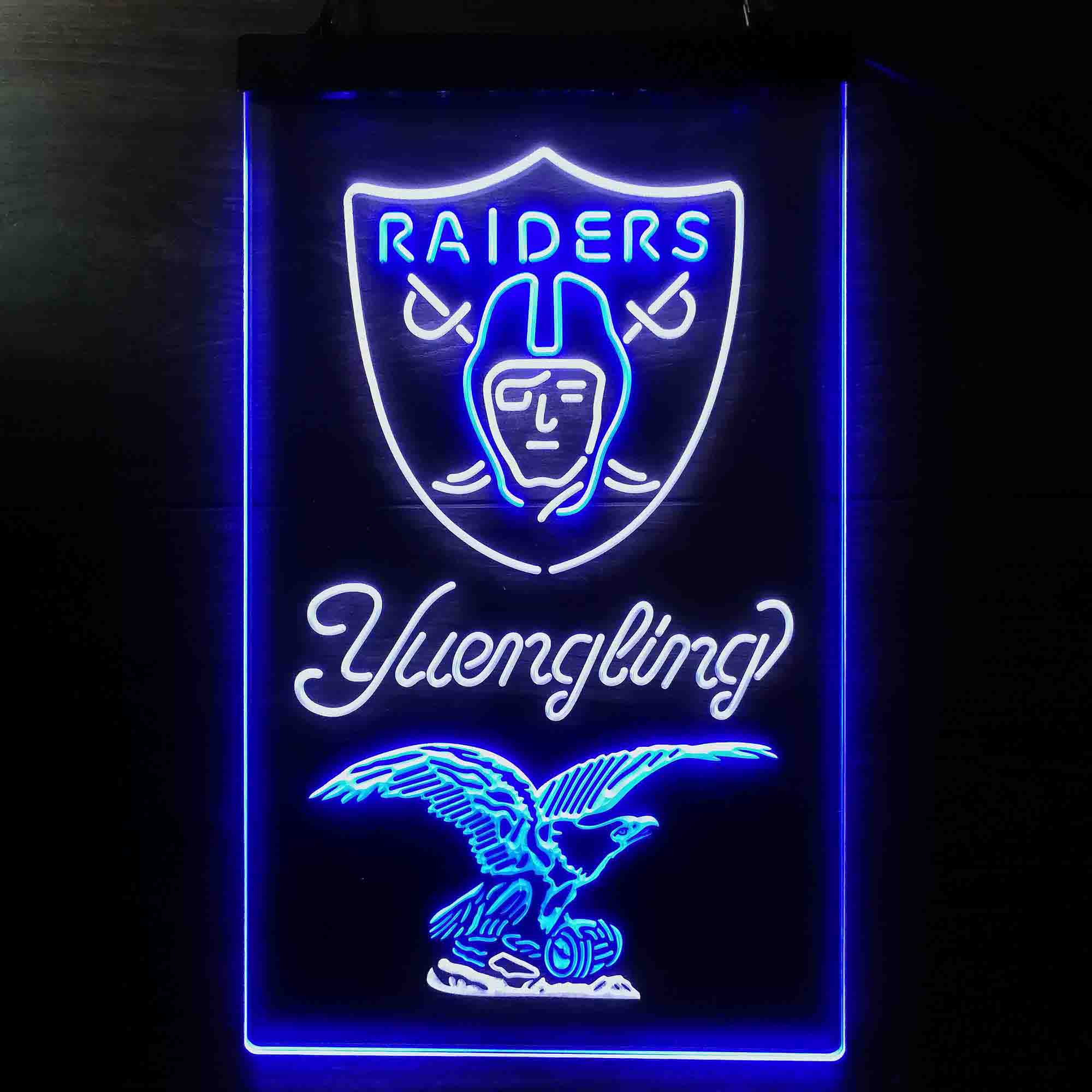 Yuengling Bar Las Vegas Raiders Led Light Sign