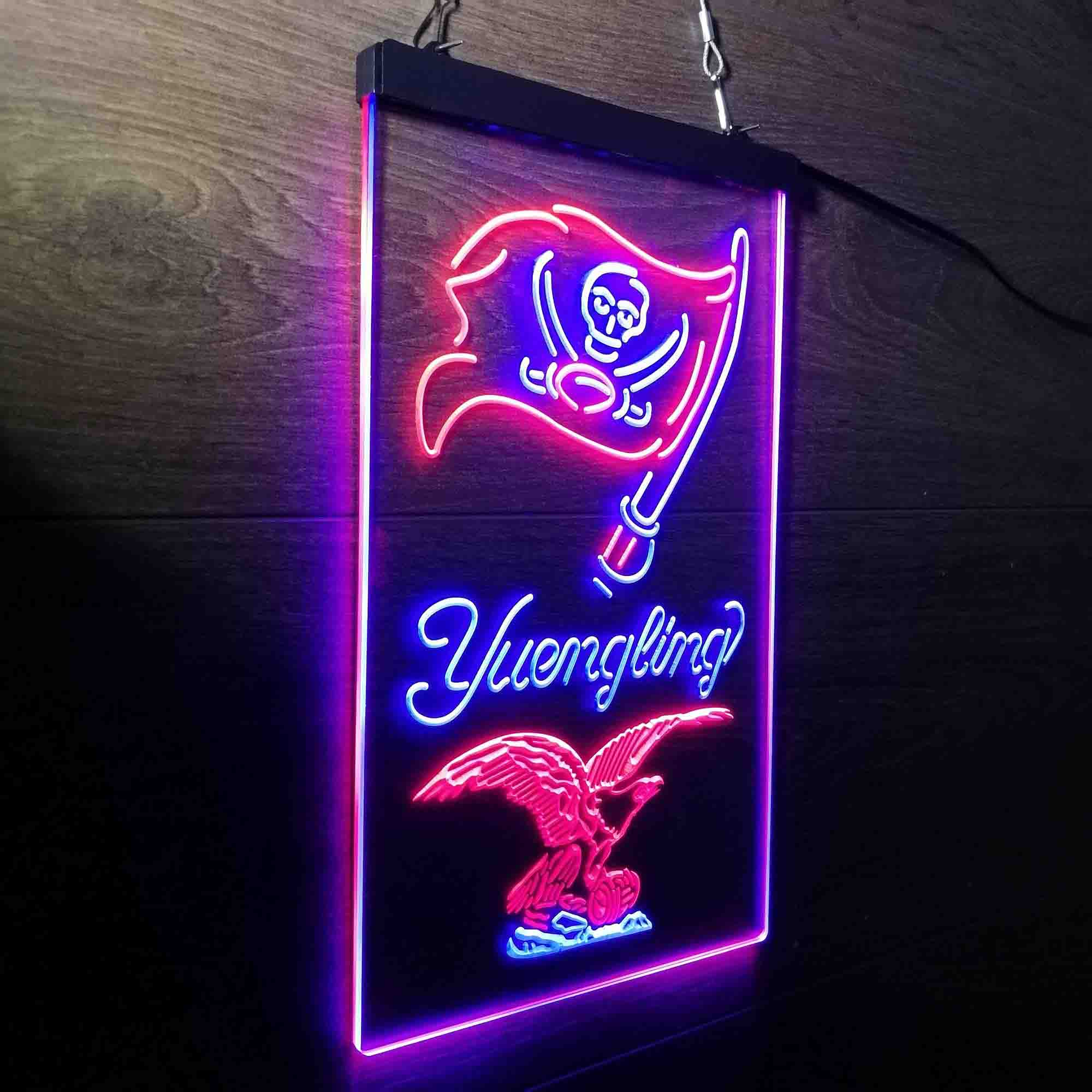 Yuengling Bar Tampa Bay Buccaneers Est. 1976 Neon-Like Led Light Sign