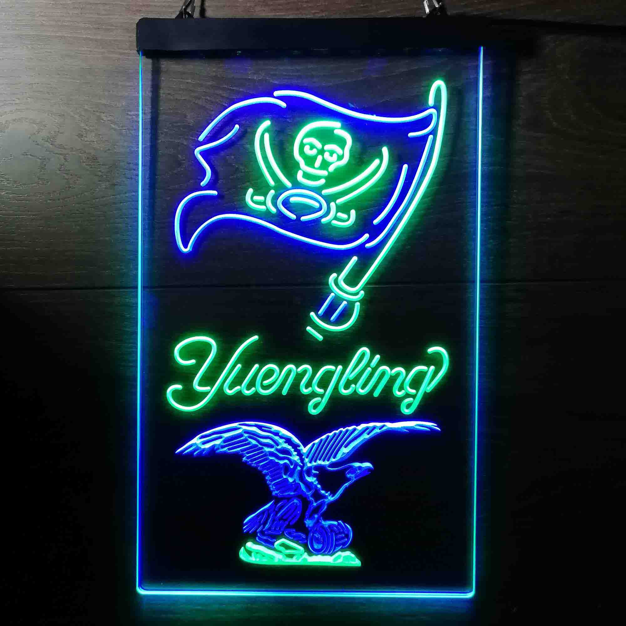 Yuengling Bar Tampa Bay Buccaneers Est. 1976 Neon-Like Led Light Sign