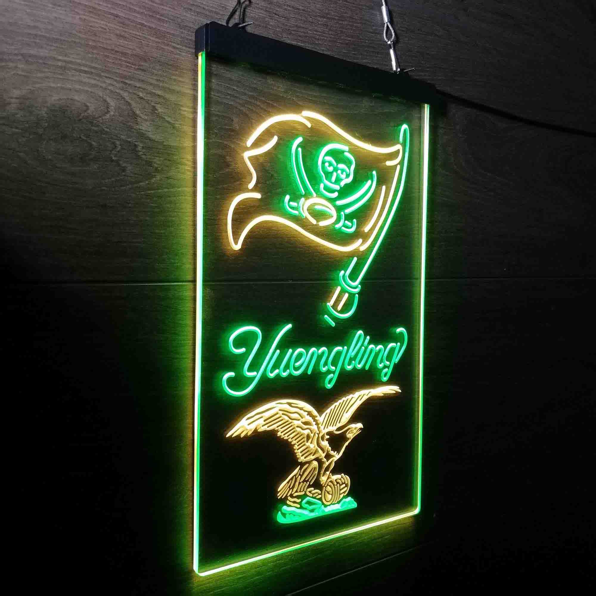 Yuengling Bar Tampa Bay Buccaneers Est. 1976 Neon-Like Led Light Sign