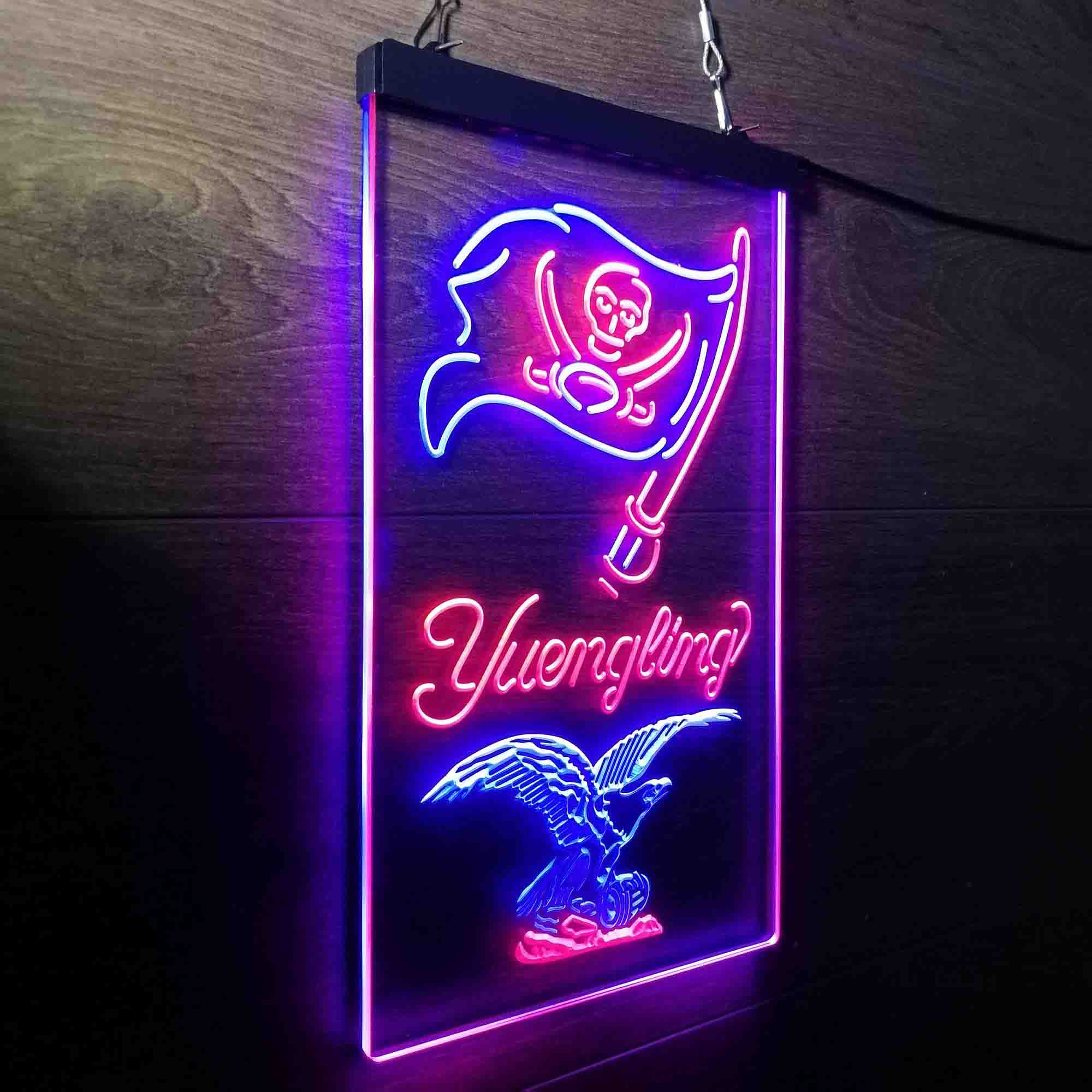 Yuengling Bar Tampa Bay Buccaneers Est. 1976 Neon-Like Led Light Sign