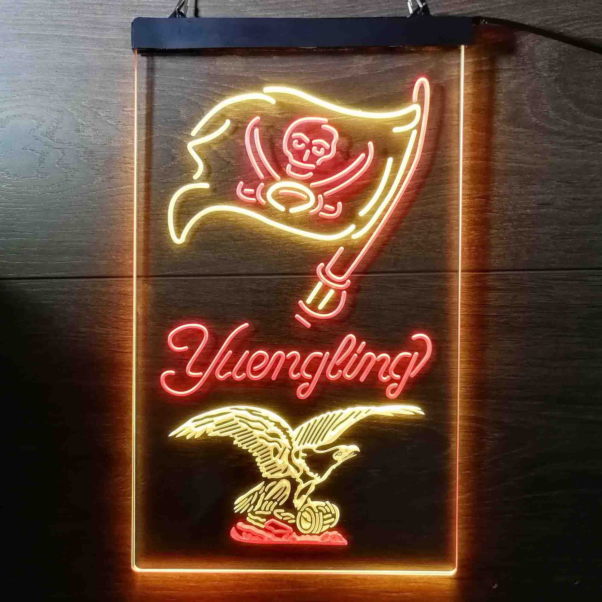 Yuengling Bar Tampa Bay Buccaneers Est. 1976 Neon-Like Led Light Sign